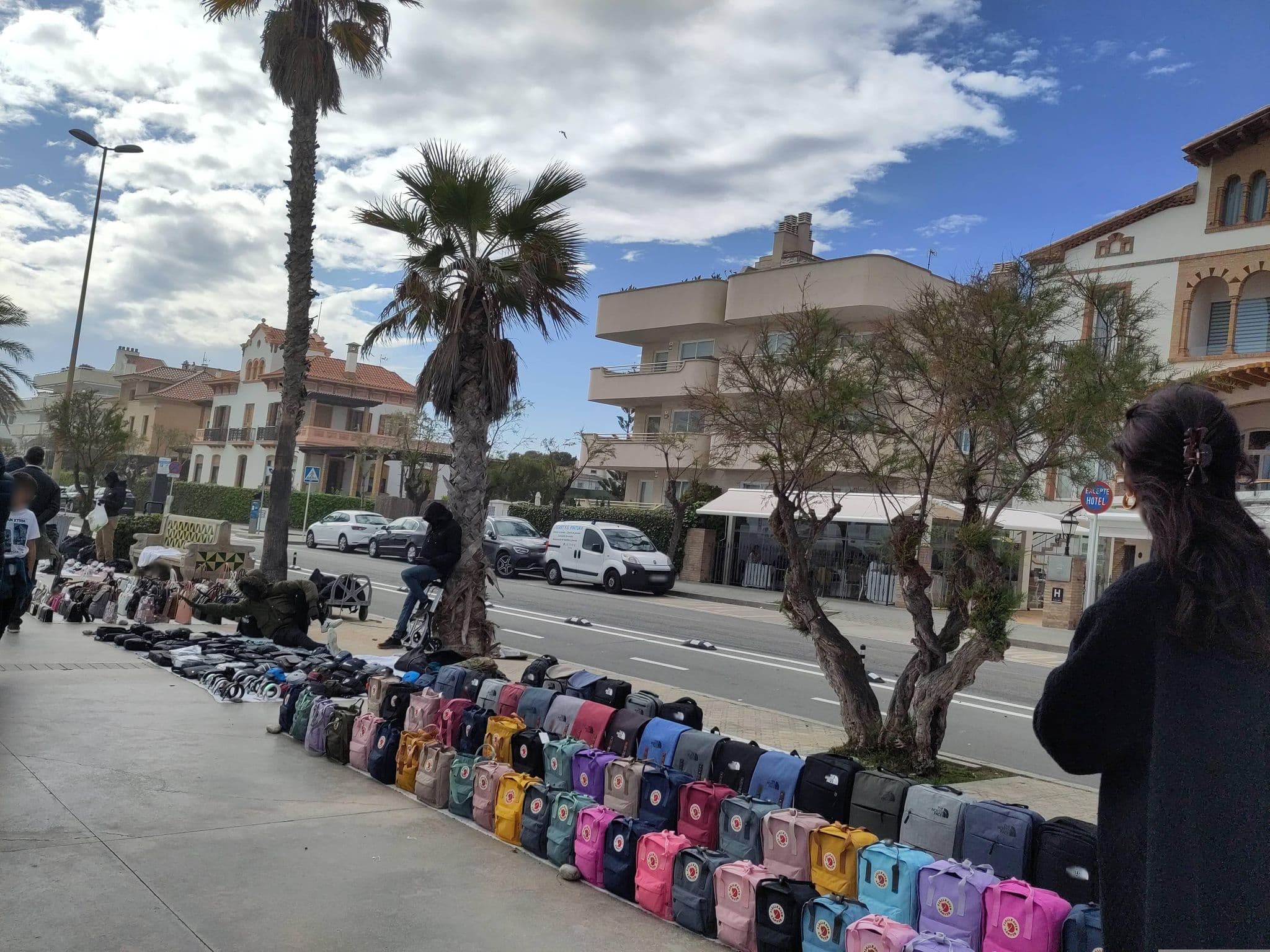 Street view near Hotel Casa Vilella, Sitges — © marcuscalabresus (CC BY-SA · Mapillary)