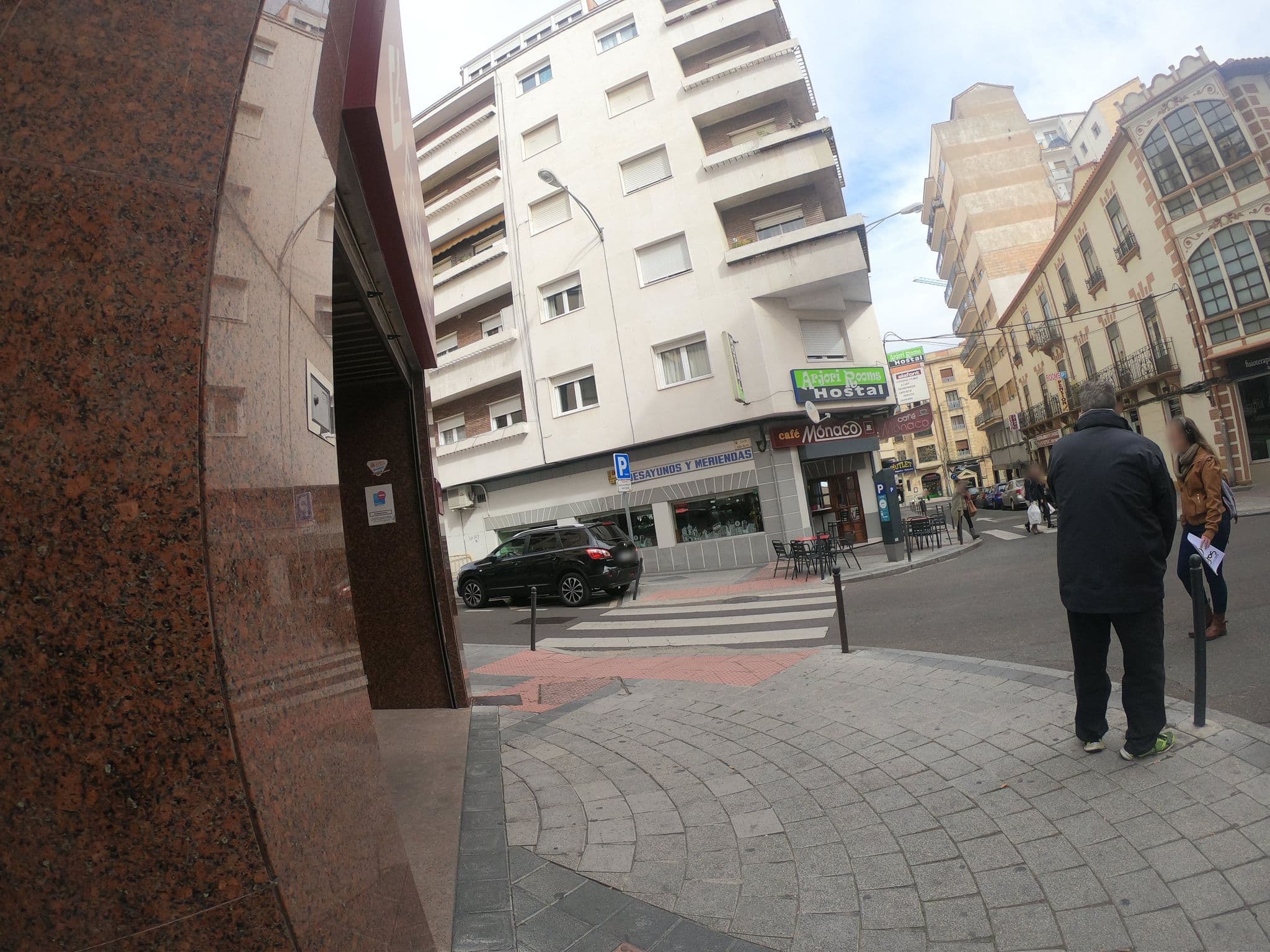Street view near Arjori rooms hostal Salamanca, Santa Marta de Tormes — © sanchi (CC BY-SA · Mapillary)