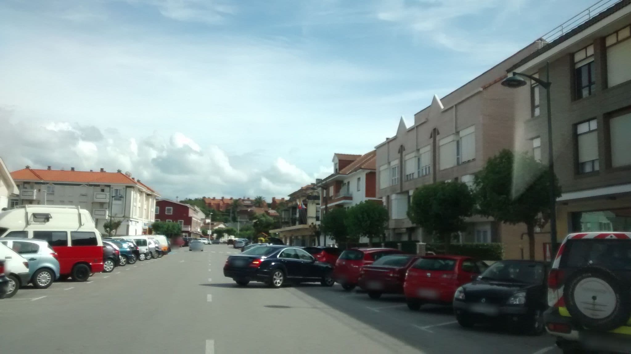 Street view near Aloha Surf Hostel, Santander