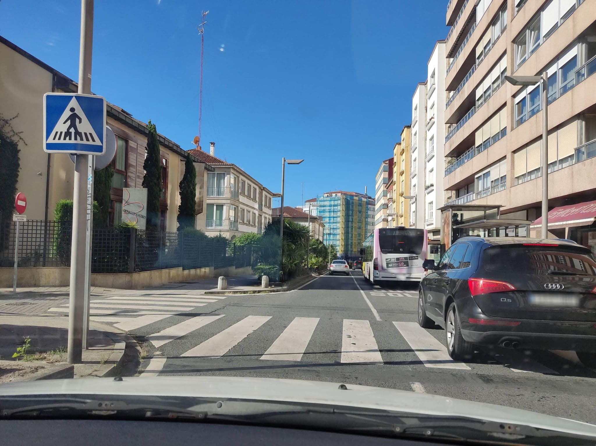 Street view near Rosa Rosae (Santiago de Compostela), Santiago de Compostela