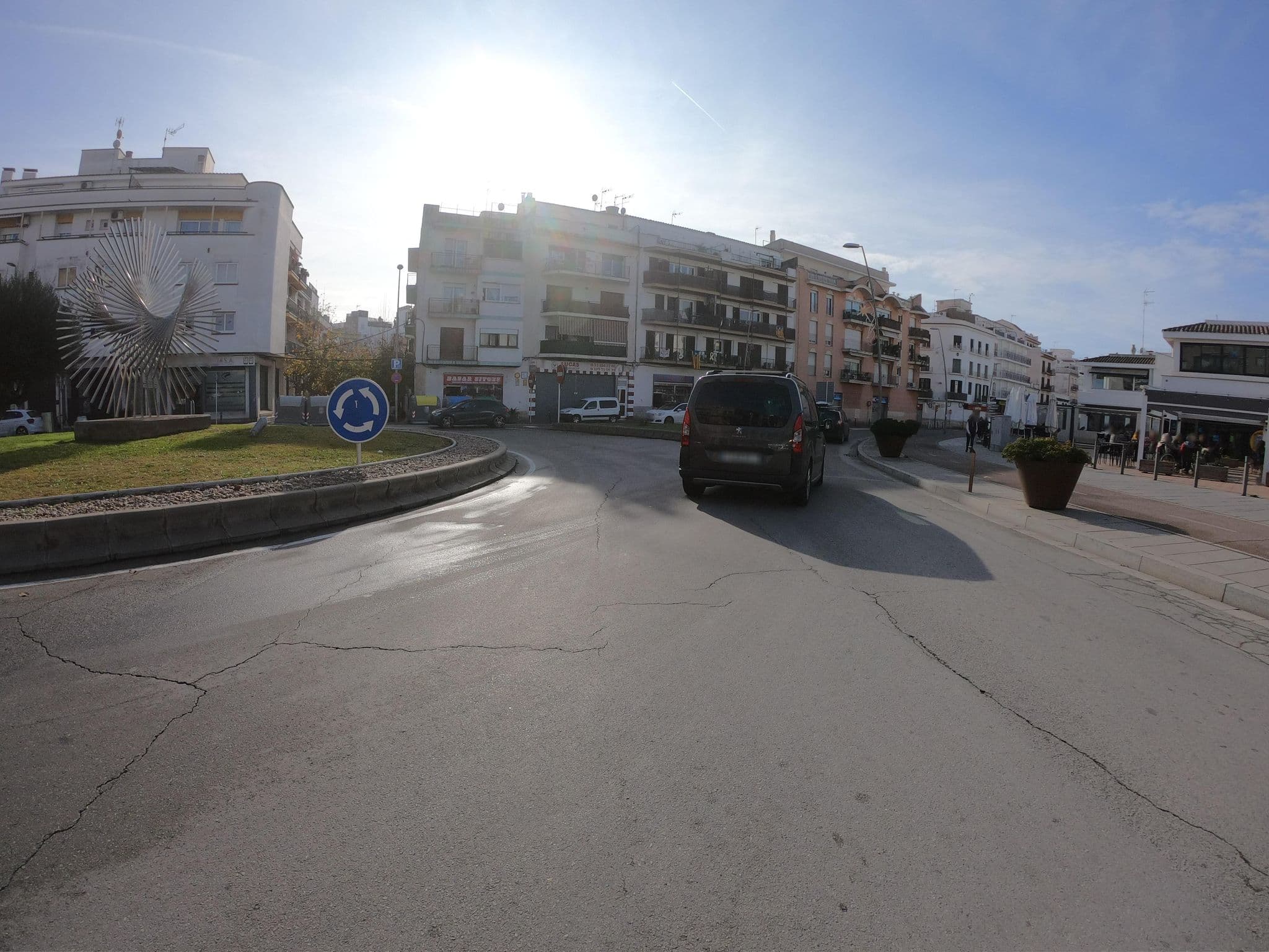 Street view near Pensión Espalter, Sitges — © joostjakob (CC BY-SA · Mapillary)