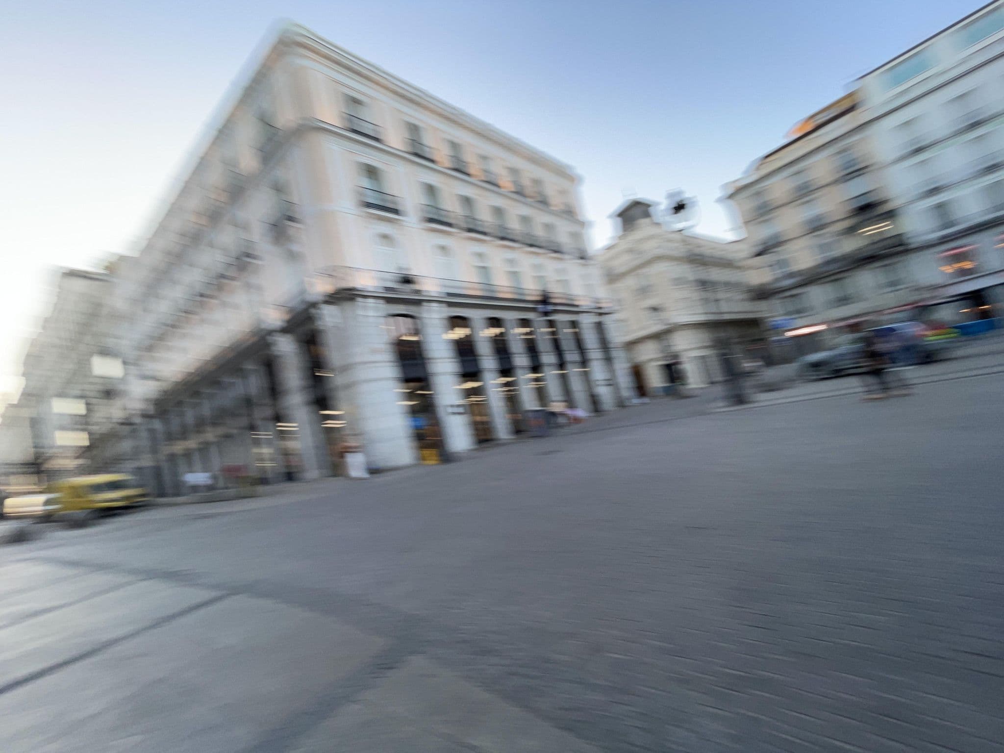 Street view near Hostal Puerta del Sol, Madrid — © seraq (CC BY-SA · Mapillary)