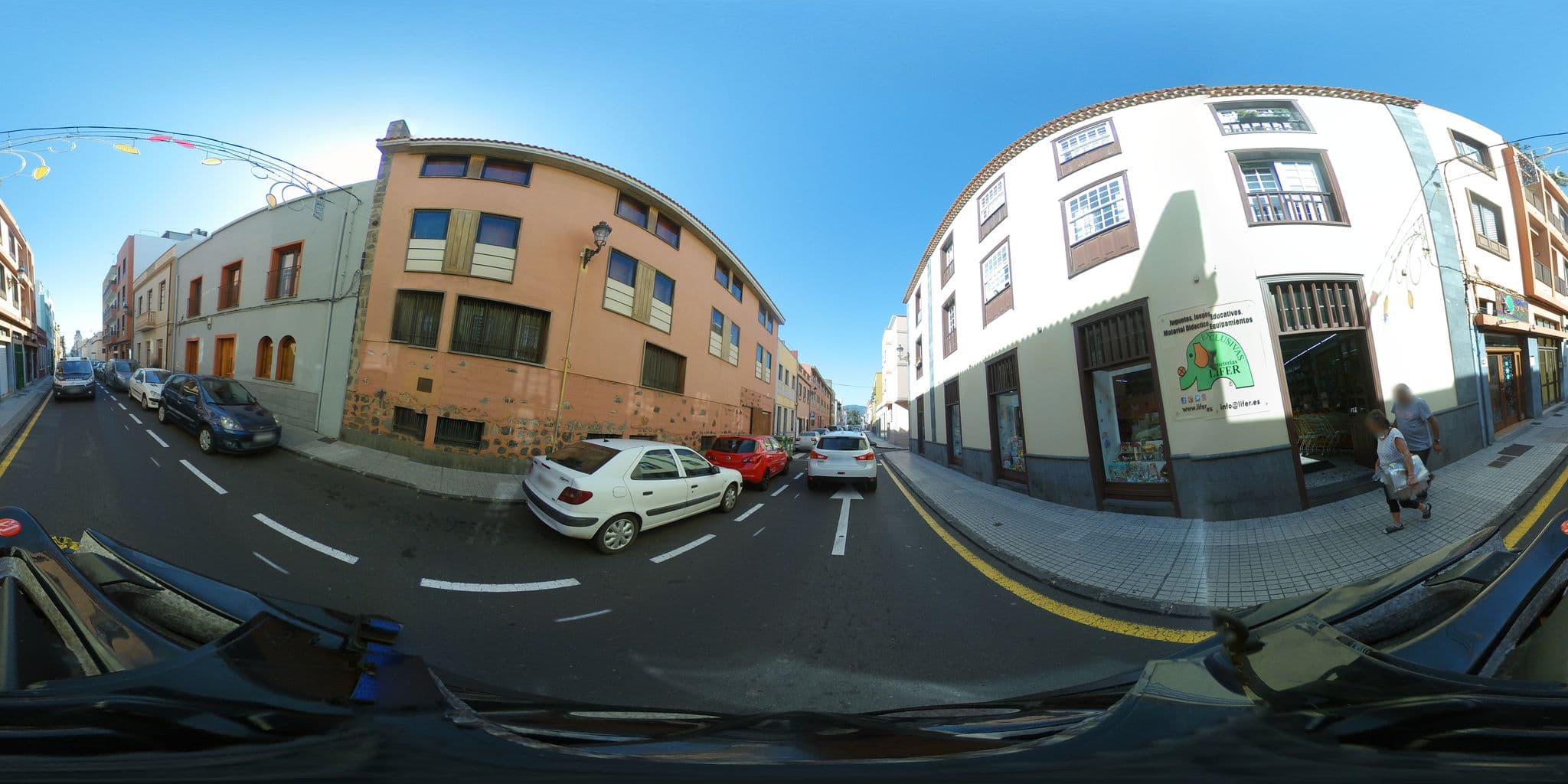 Street view near Casa del Casco Histórico, La Laguna — © javiersanp (CC BY-SA · Mapillary)