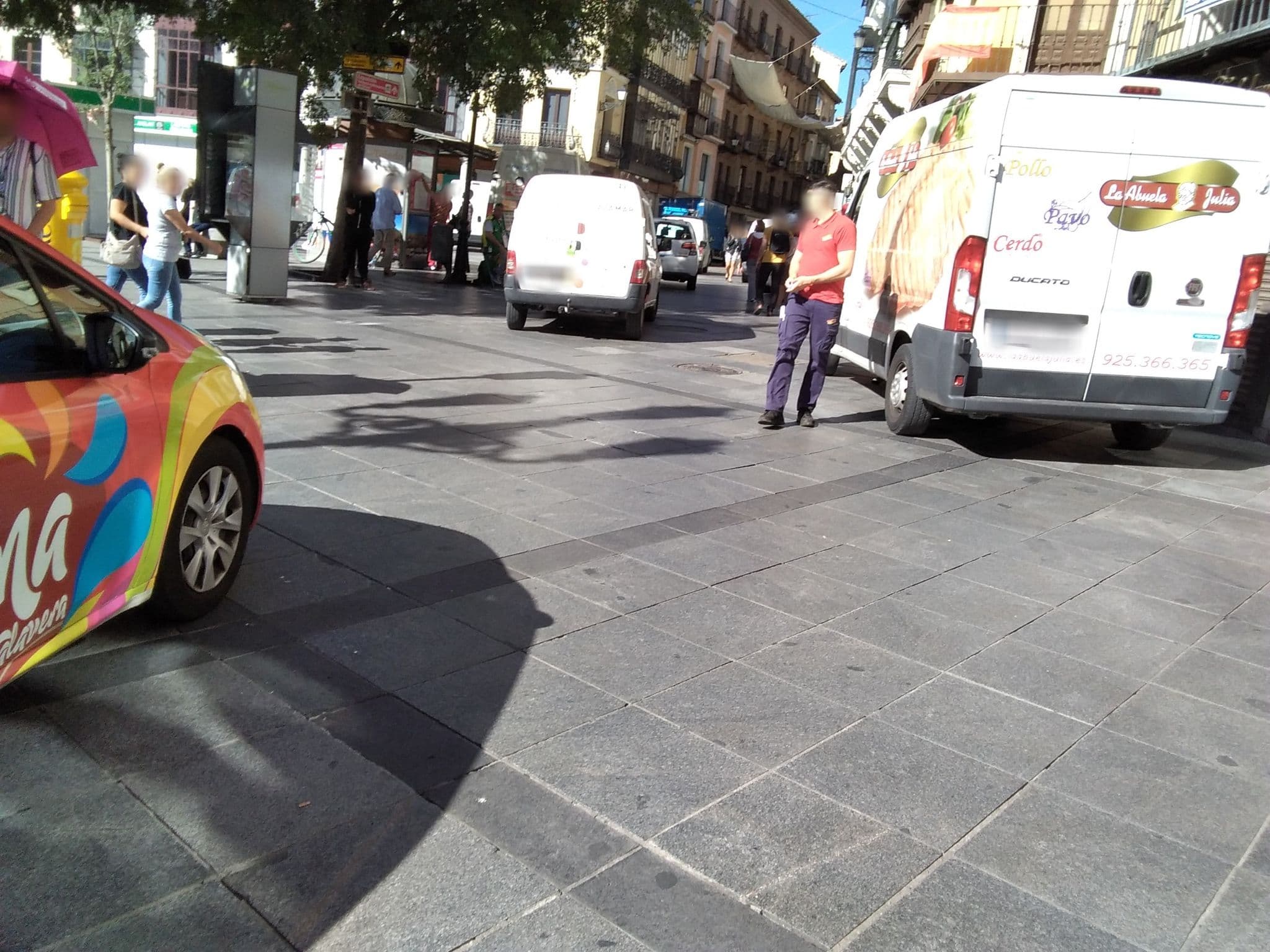 Street view near Hotel Boutique Adolfo, Toledo — © diegoab (CC BY-SA · Mapillary)