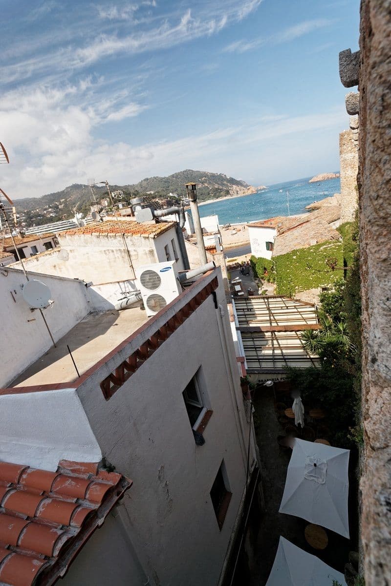 Street view near P&R Hostals María Rosa, Tossa de Mar — © txllxt (CC BY-SA · Mapillary)