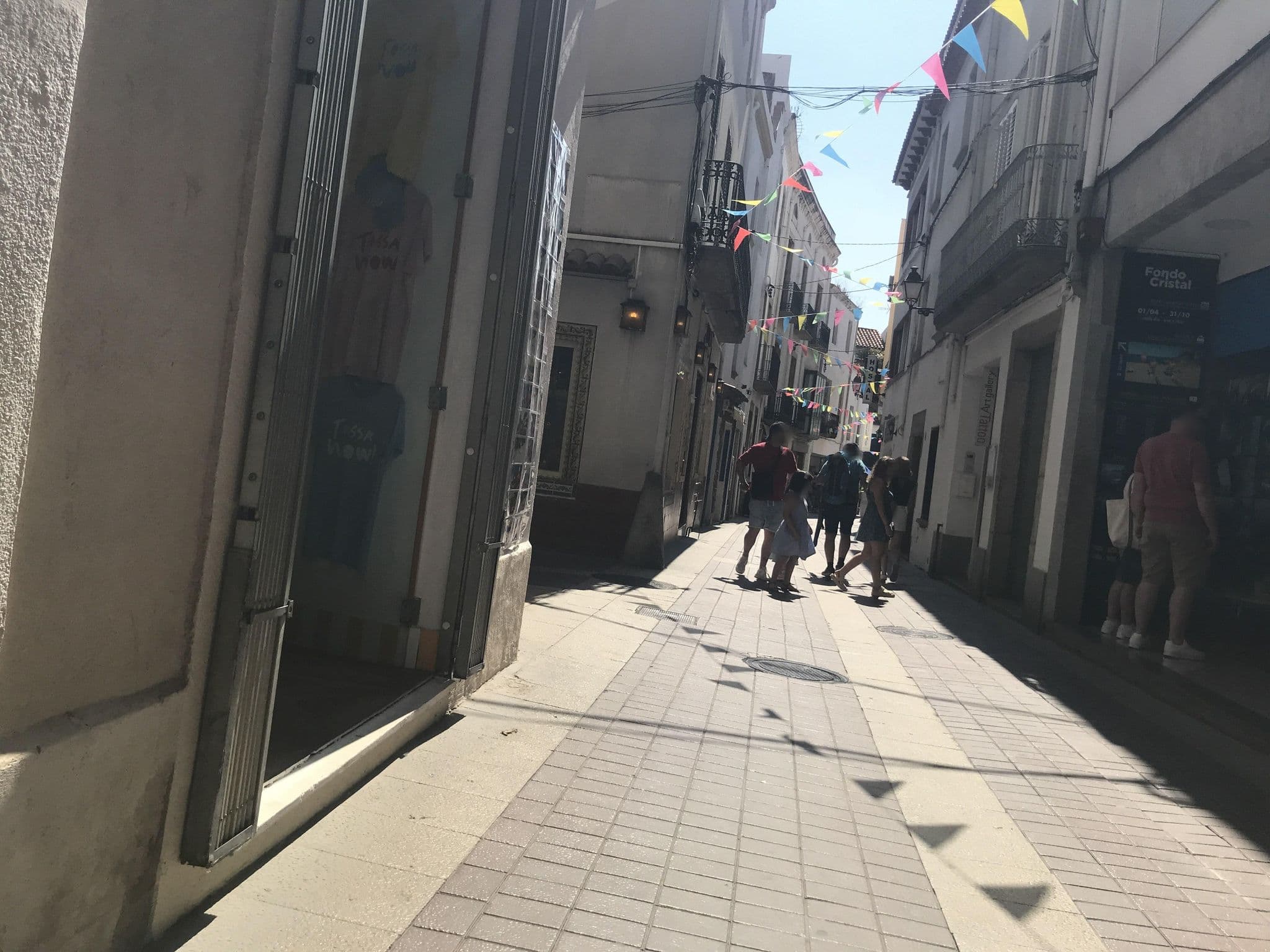 Street view near Hostal Bergantí, Tossa de Mar — © miguel_andrade (CC BY-SA · Mapillary)