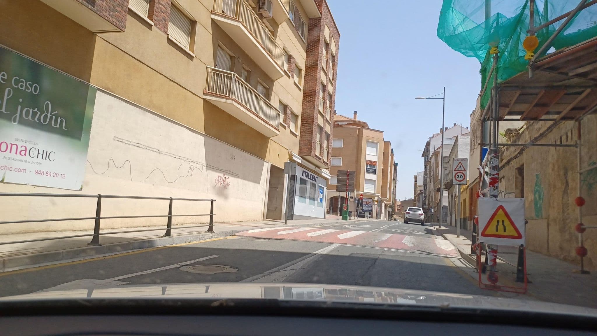 Street view near Apartamentos4U Tudela Plaza - WEB OFICIAL, Tudela — © normanm (CC BY-SA · Mapillary)