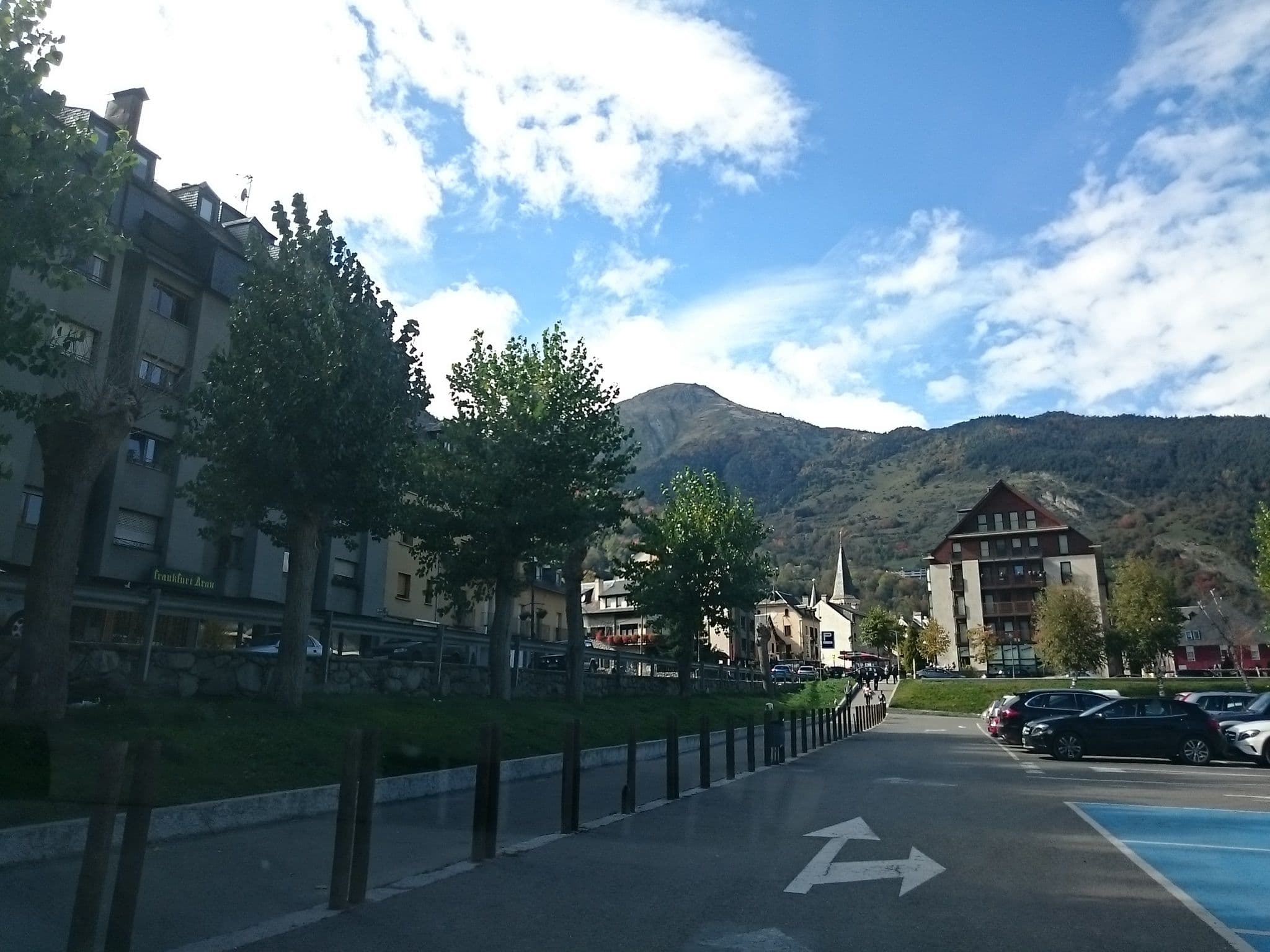Street view near Hotel Delavall, Vielha