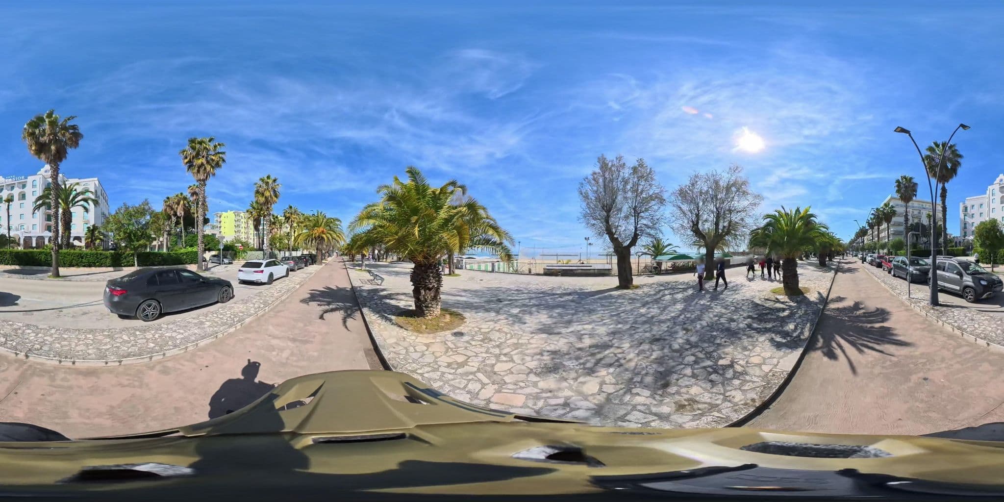 Street view near Grand Hotel Excelsior, San Benedetto del Tronto — © maloss34 (CC BY-SA · Mapillary)