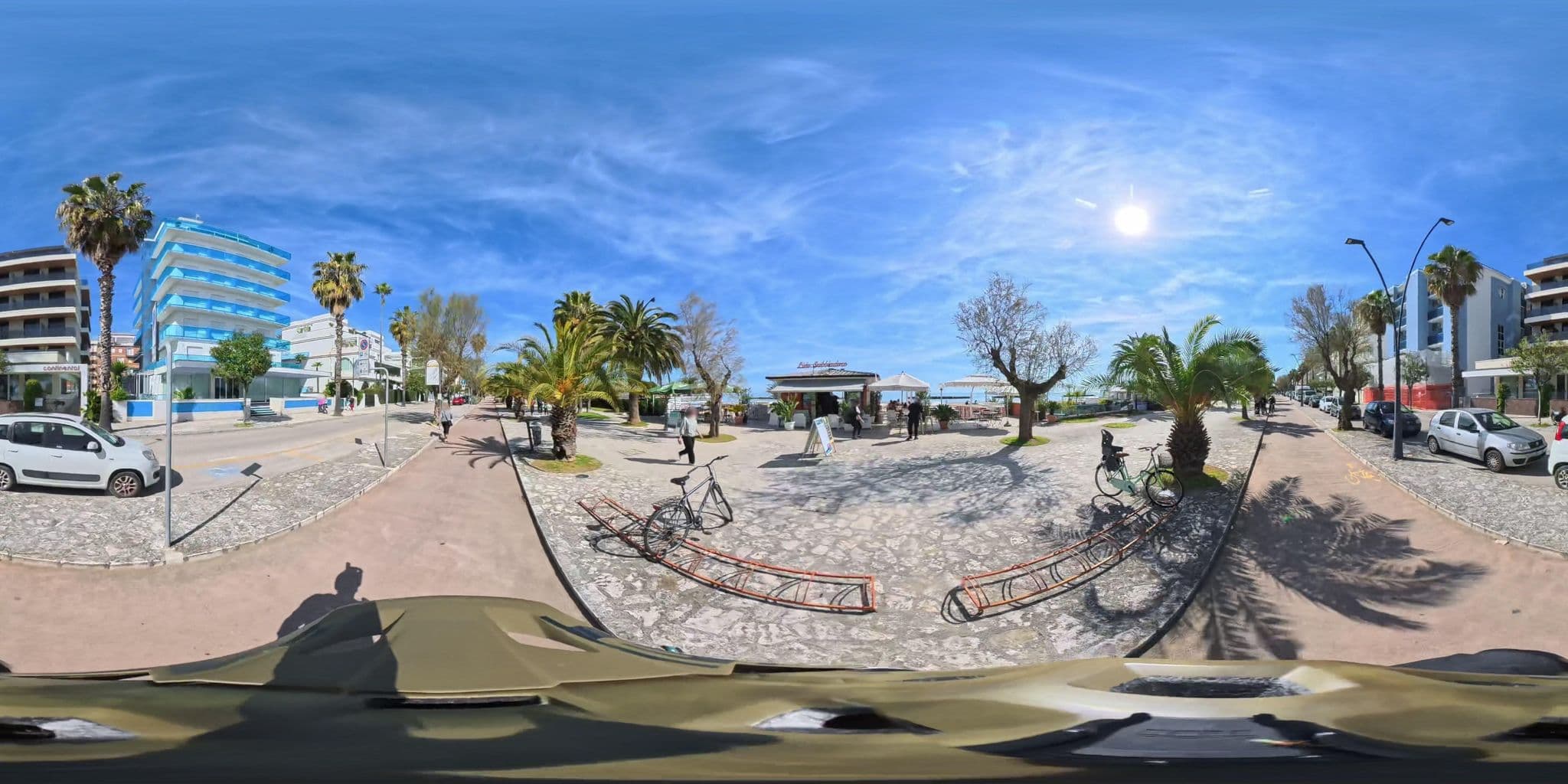 Street view near Hotel Continental, San Benedetto del Tronto — © maloss34 (CC BY-SA · Mapillary)