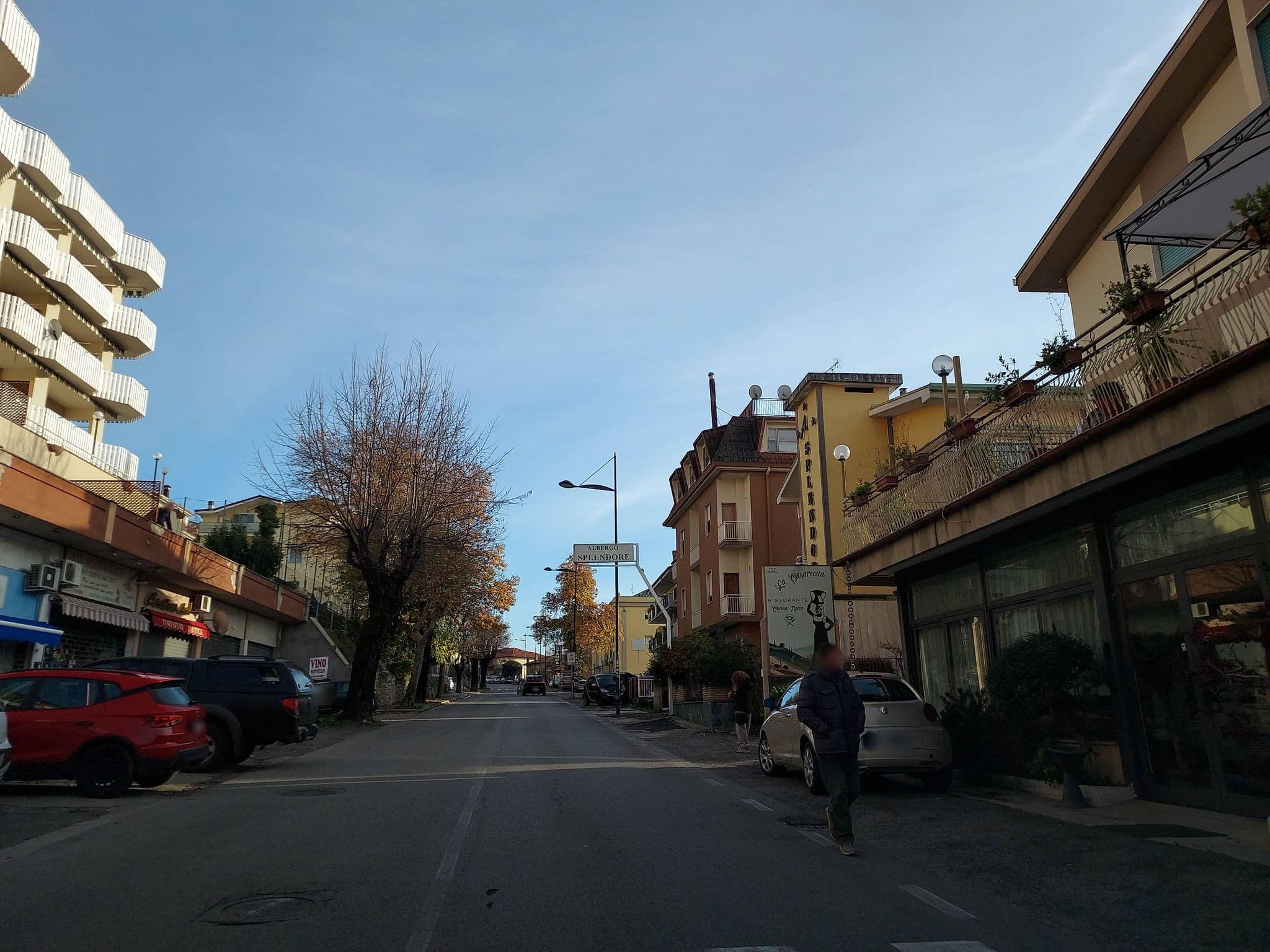 Street view near Hotel La Casareccia, Fiuggi — © odiug (CC BY-SA · Mapillary)