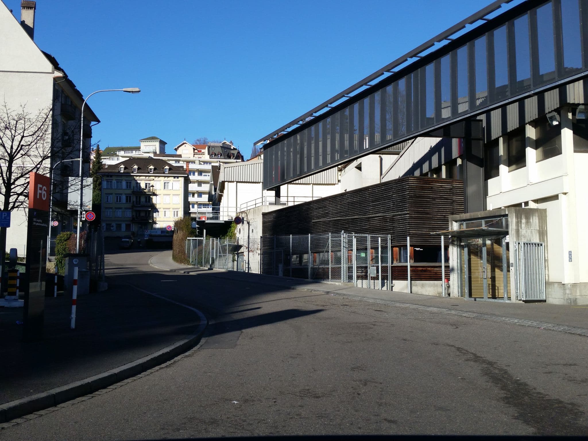 Street view near Stellplatz Olma-Camping, Sankt Gallen — © himmelbuerger (CC BY-SA · Mapillary)
