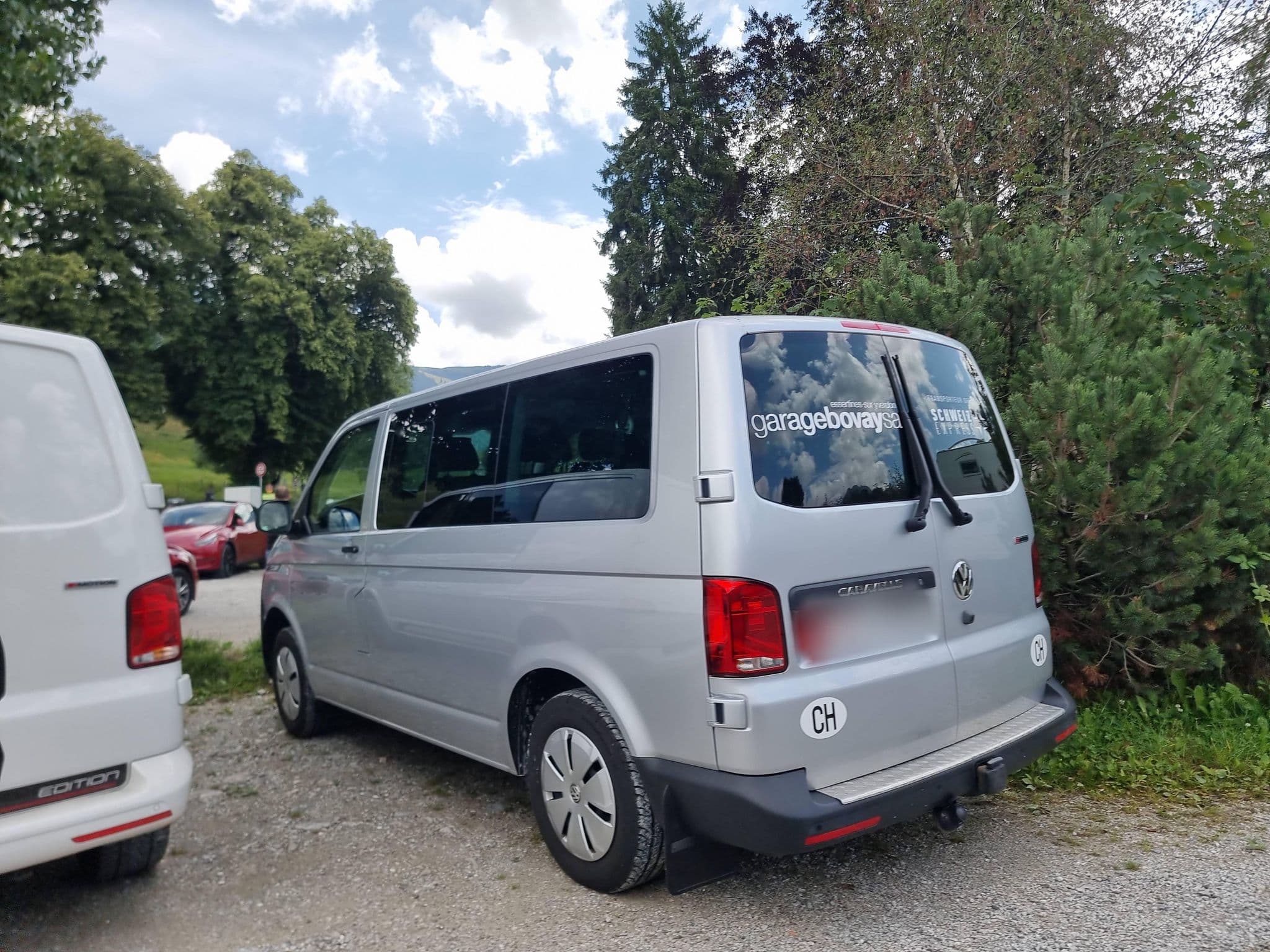 Street view near Gruyères – Parking P3, Gruyères — © mapfool (CC BY-SA · Mapillary)