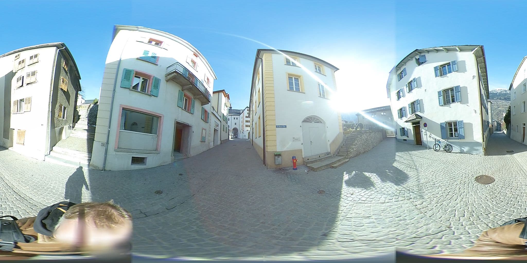 Street view near Gästehaus St. Ursula, Brig — © klimakas (CC BY-SA · Mapillary)