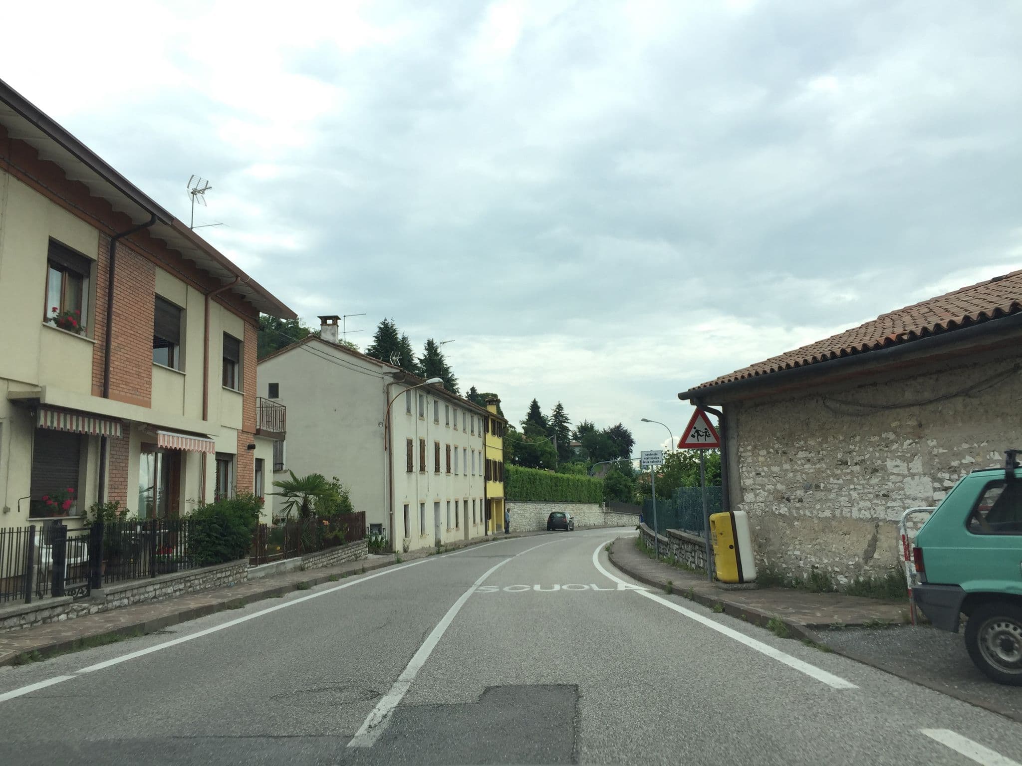 Street view near Agriturismo Pra' Dell'Ort Valdobbiadene, Valdobbiadene — © marcodena (CC BY-SA · Mapillary)