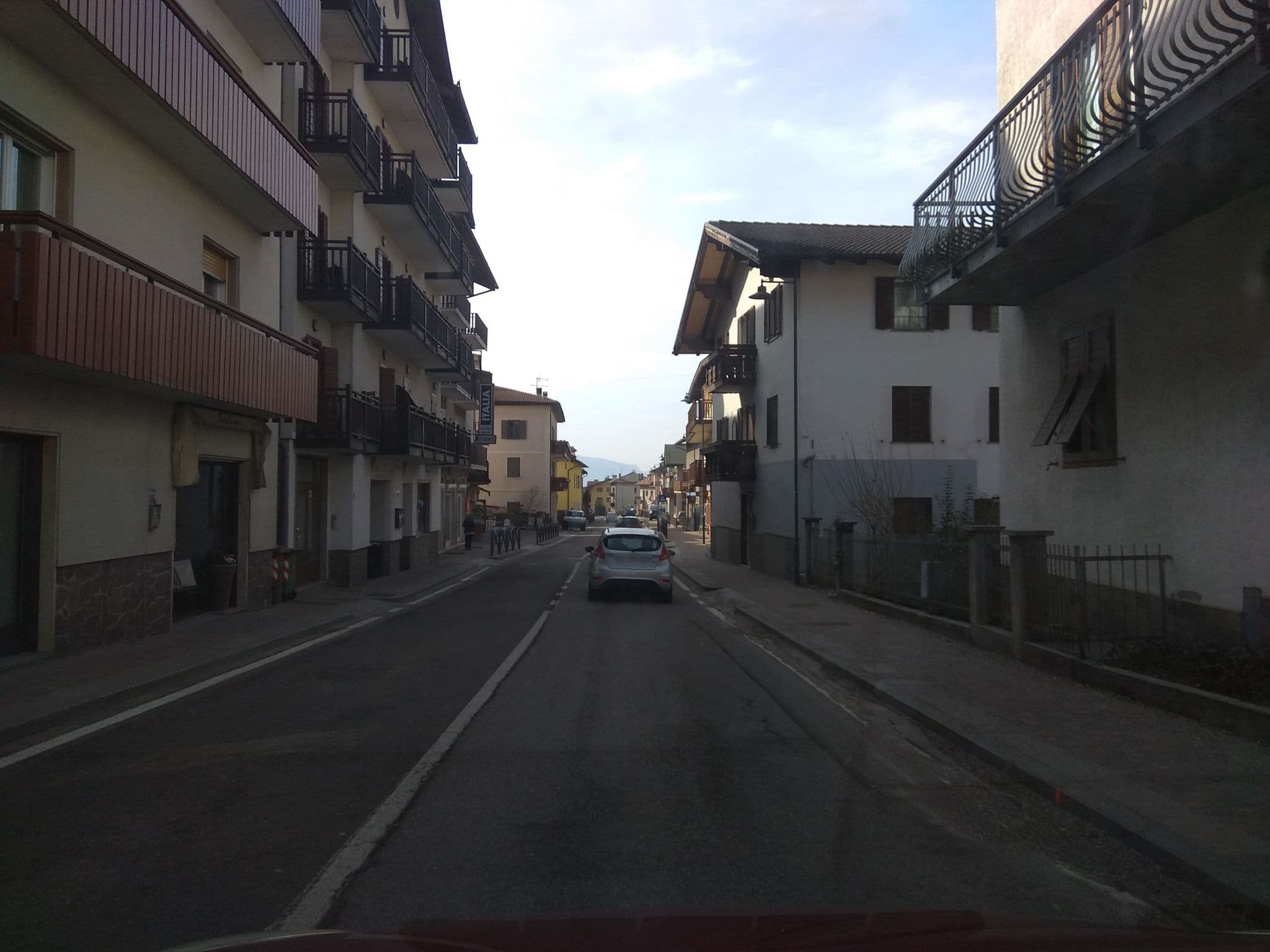 Street view near Hotel Italia, Baselga di Pinè — © silviopen (CC BY-SA · Mapillary)
