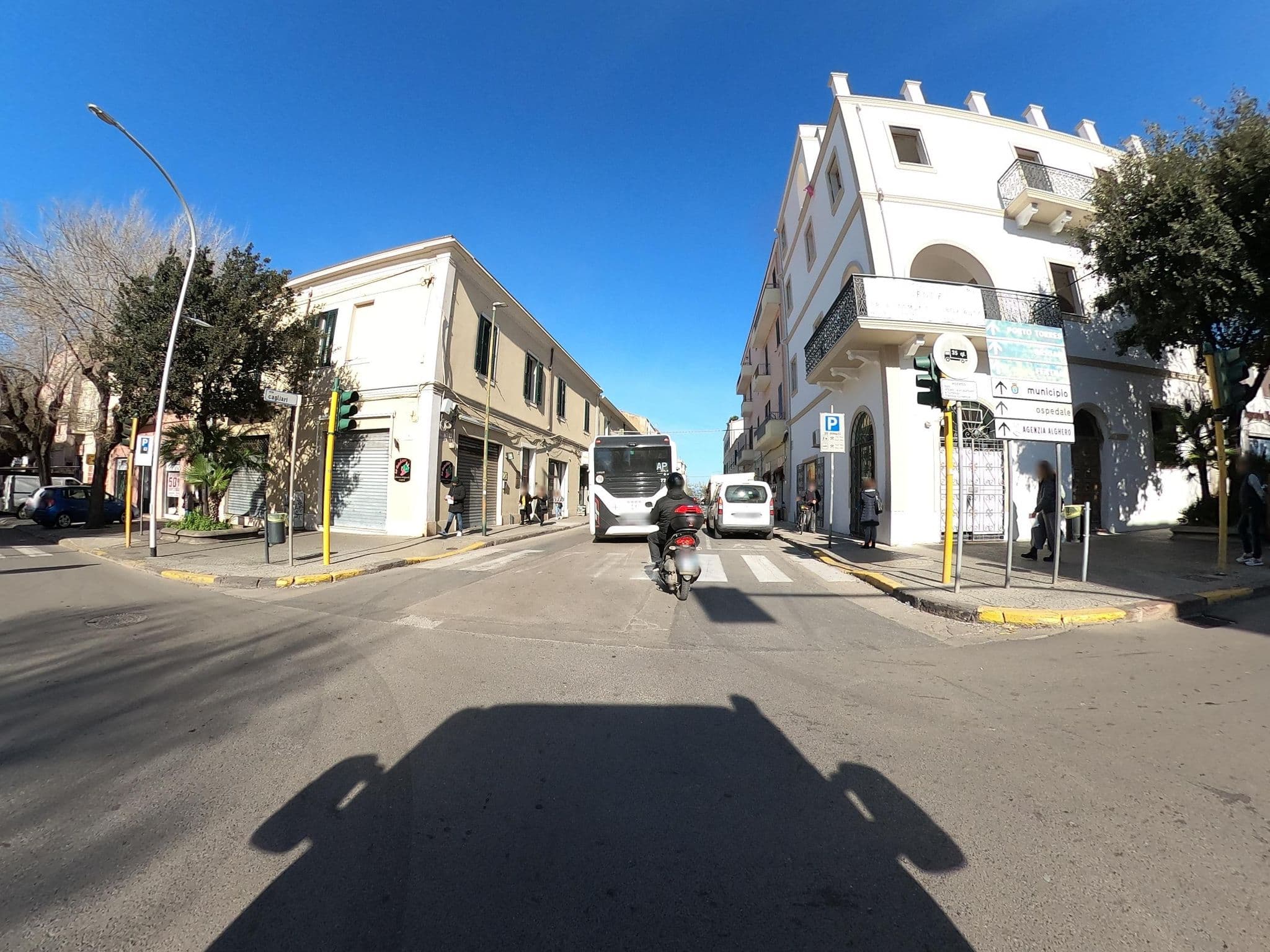 Street view near Poseidon Alghero B&B, Alghero