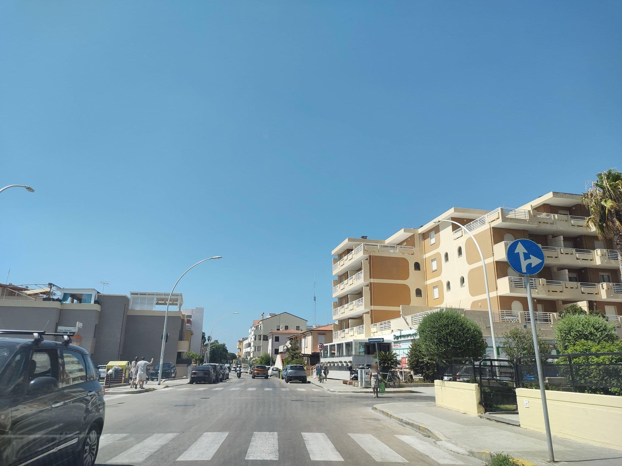 Street view near Rina Hotel, Alghero