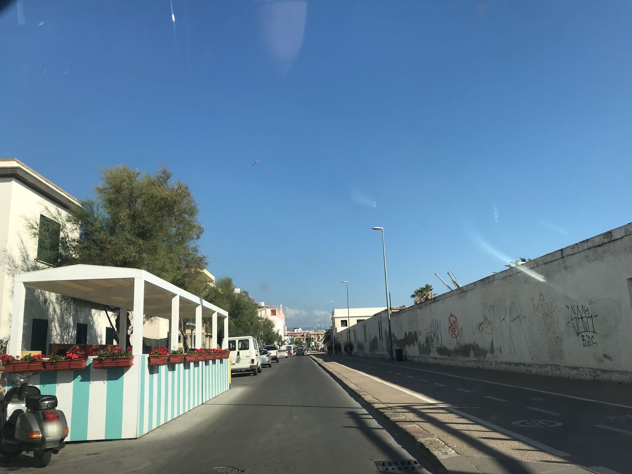 Street view near La Villetta, Alghero