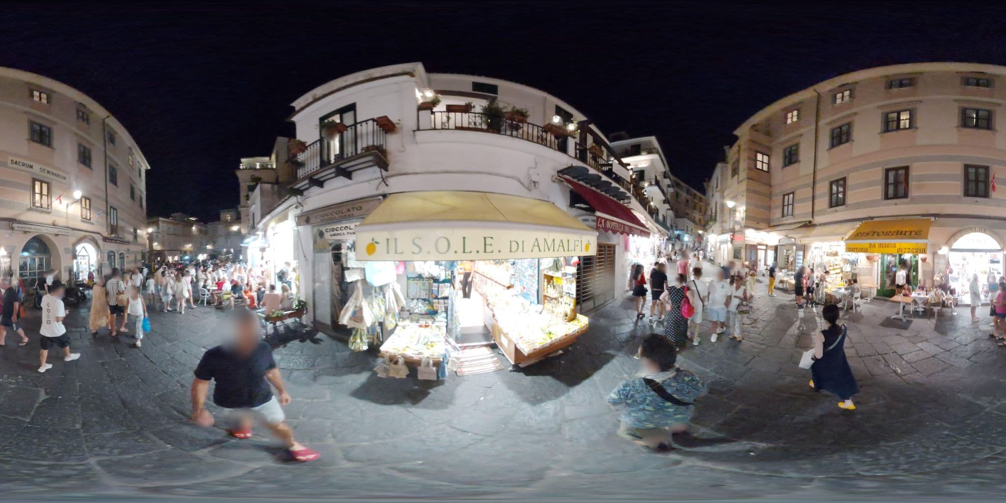 Street view near Amalfi Hotel Centrale, Amalfi — © mapconcierge (CC BY-SA · Mapillary)