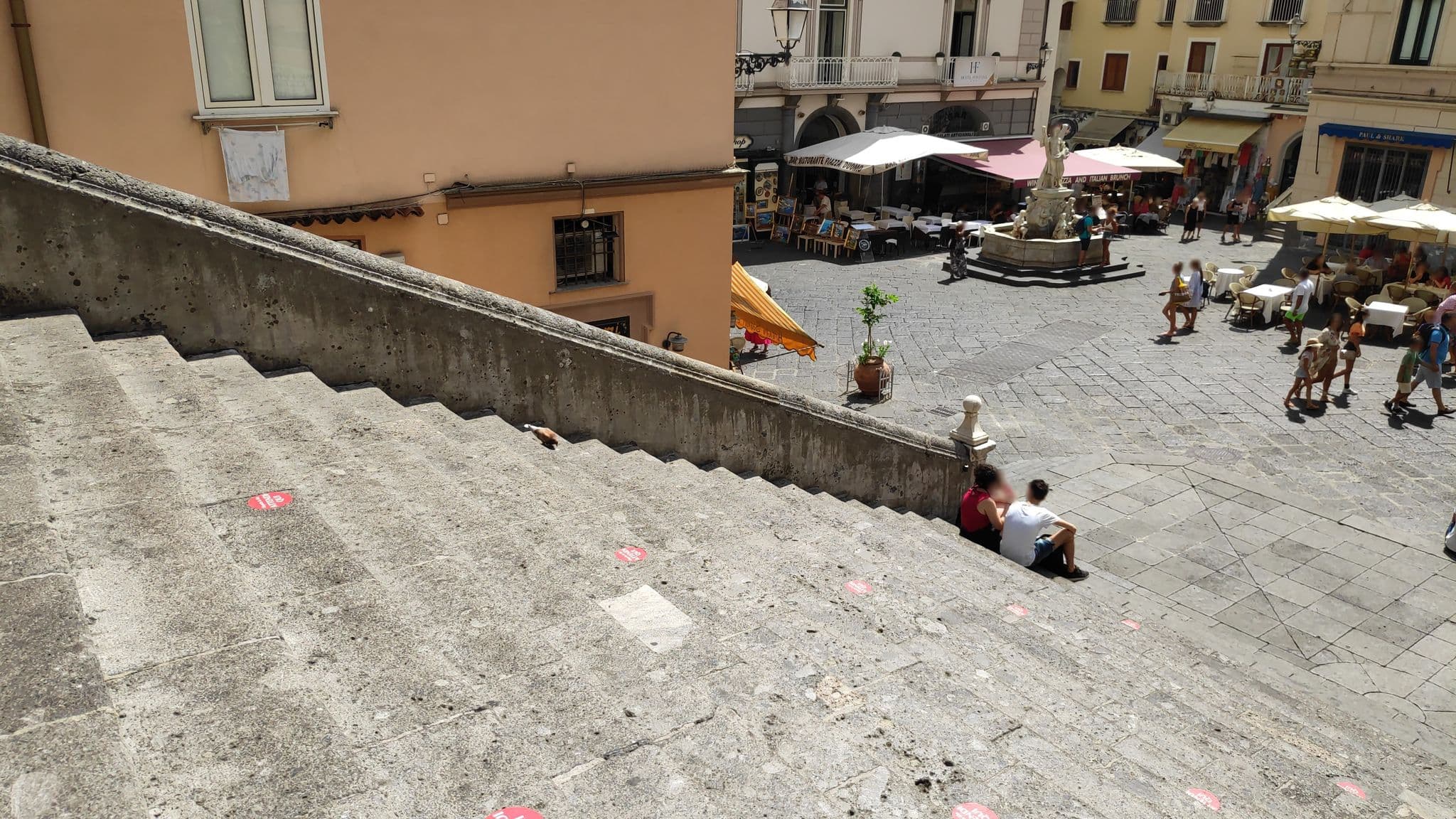 Street view near Dimore De Luca, Amalfi — © marcuscalabresus (CC BY-SA · Mapillary)