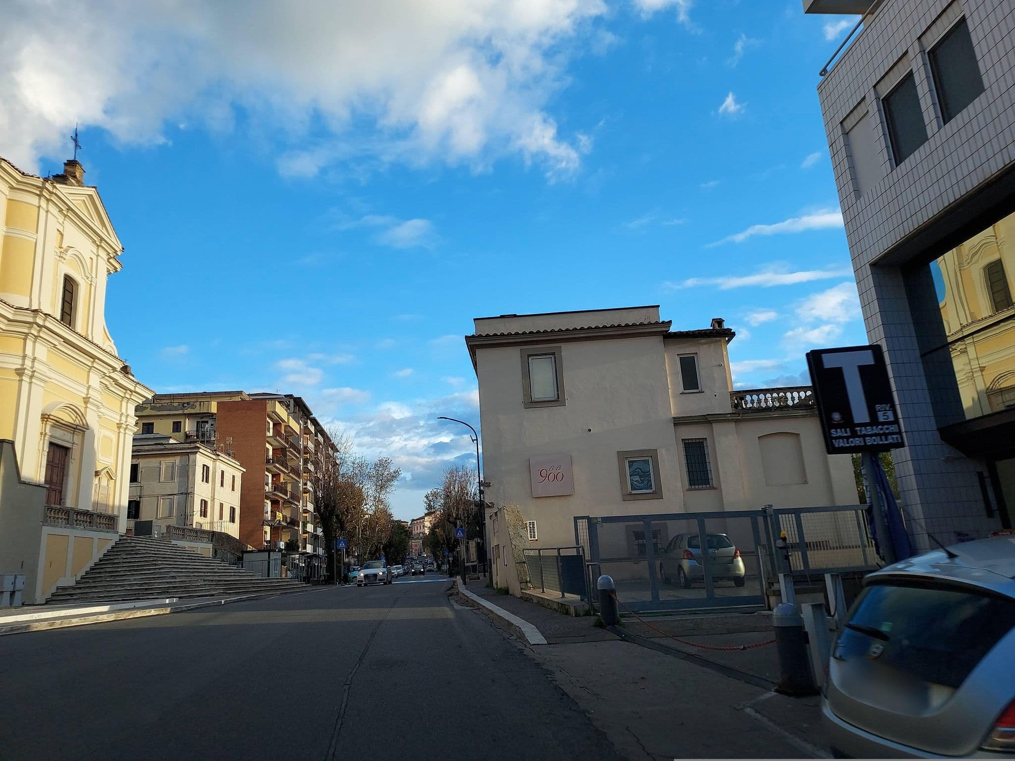 Street view near B&B Novecento, Anagni — © odiug (CC BY-SA · Mapillary)