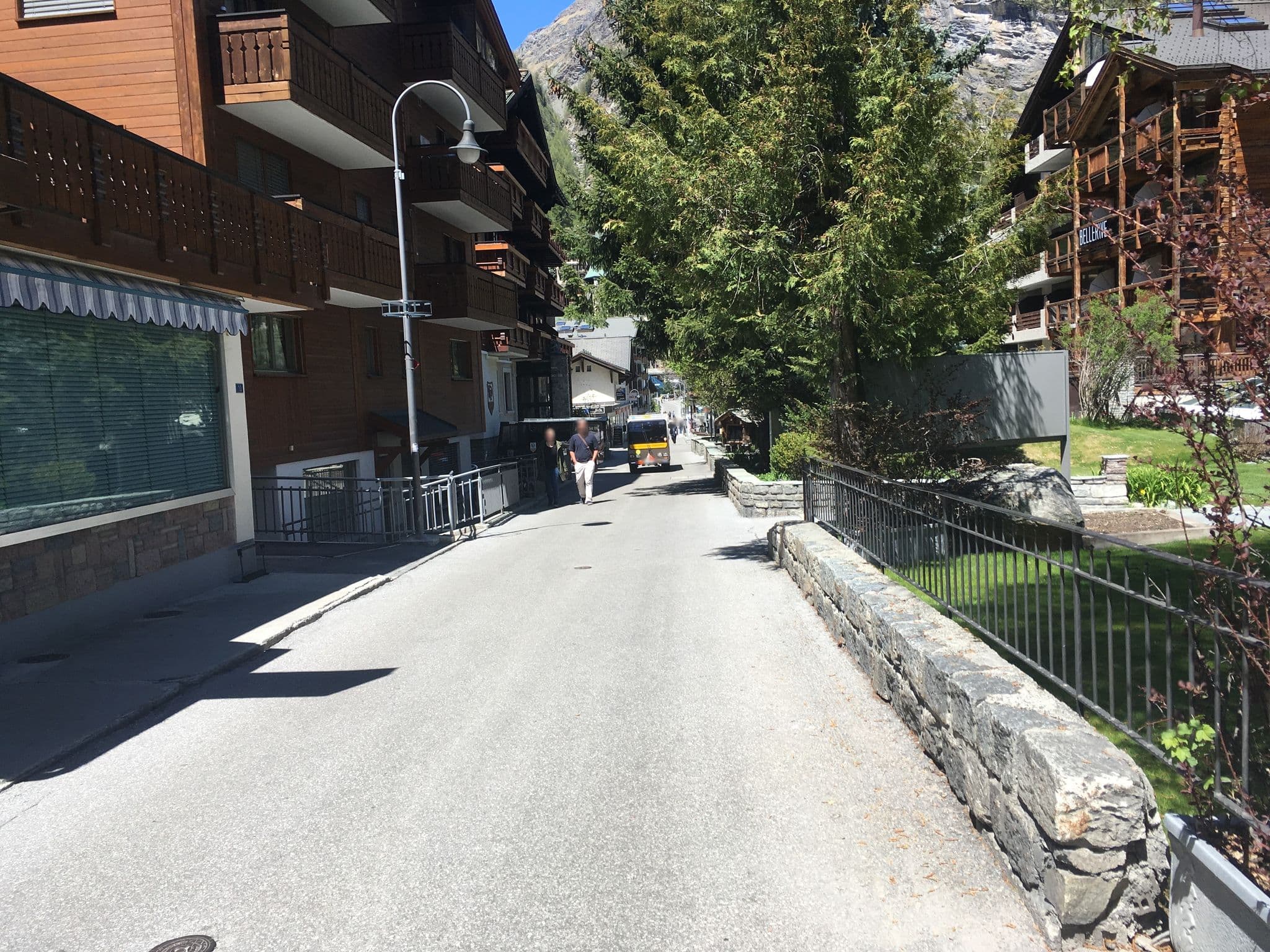 Street view near Eden Wellness, Zermatt