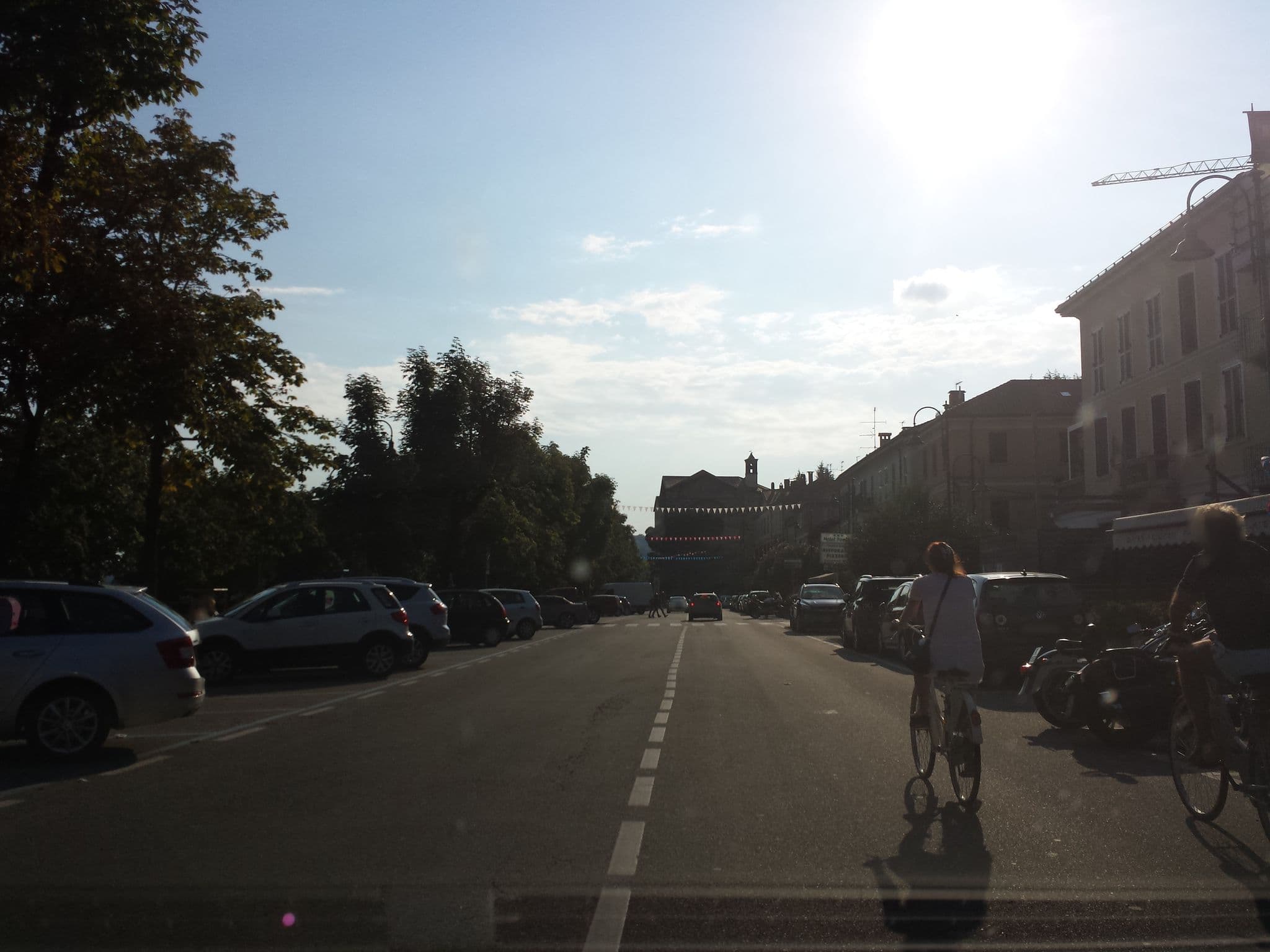 Street view near Hotel Ponti Angera, Angera — © lucamenini (CC BY-SA · Mapillary)
