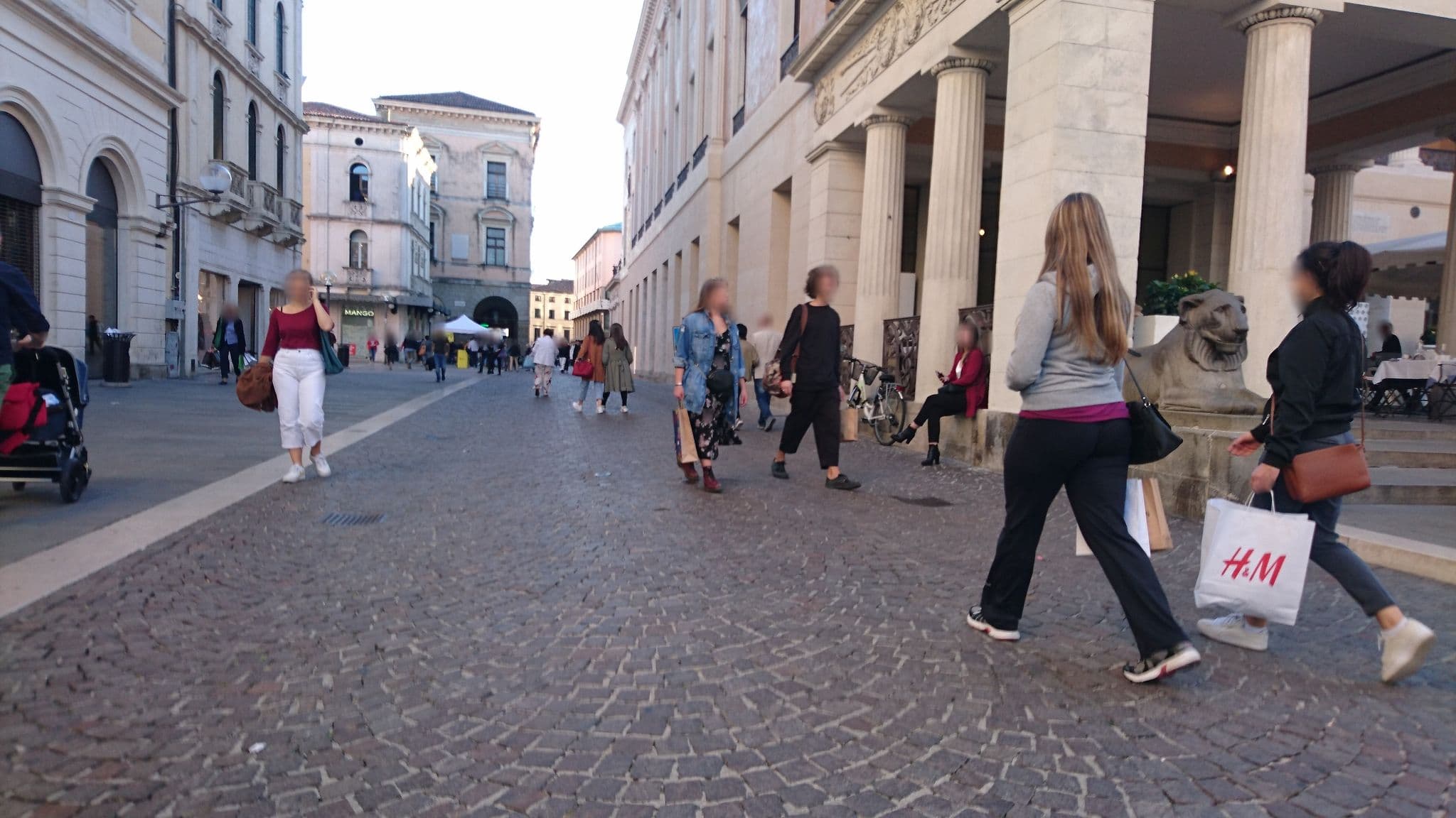 Street view near Erik Langer Pedrocchi Suites, Padua — © voschix (CC BY-SA · Mapillary)