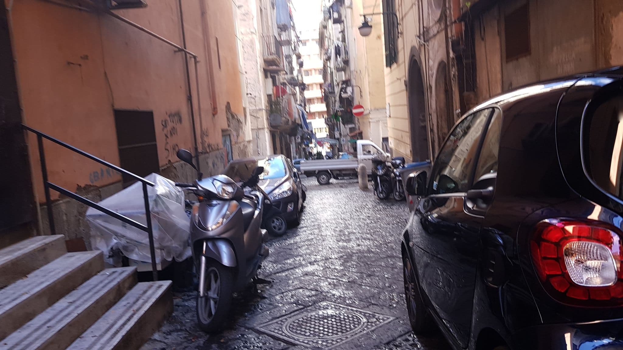 Street view near Hotel Toledo Napoli, Montecalvario — © 0122000022 (CC BY-SA · Mapillary)