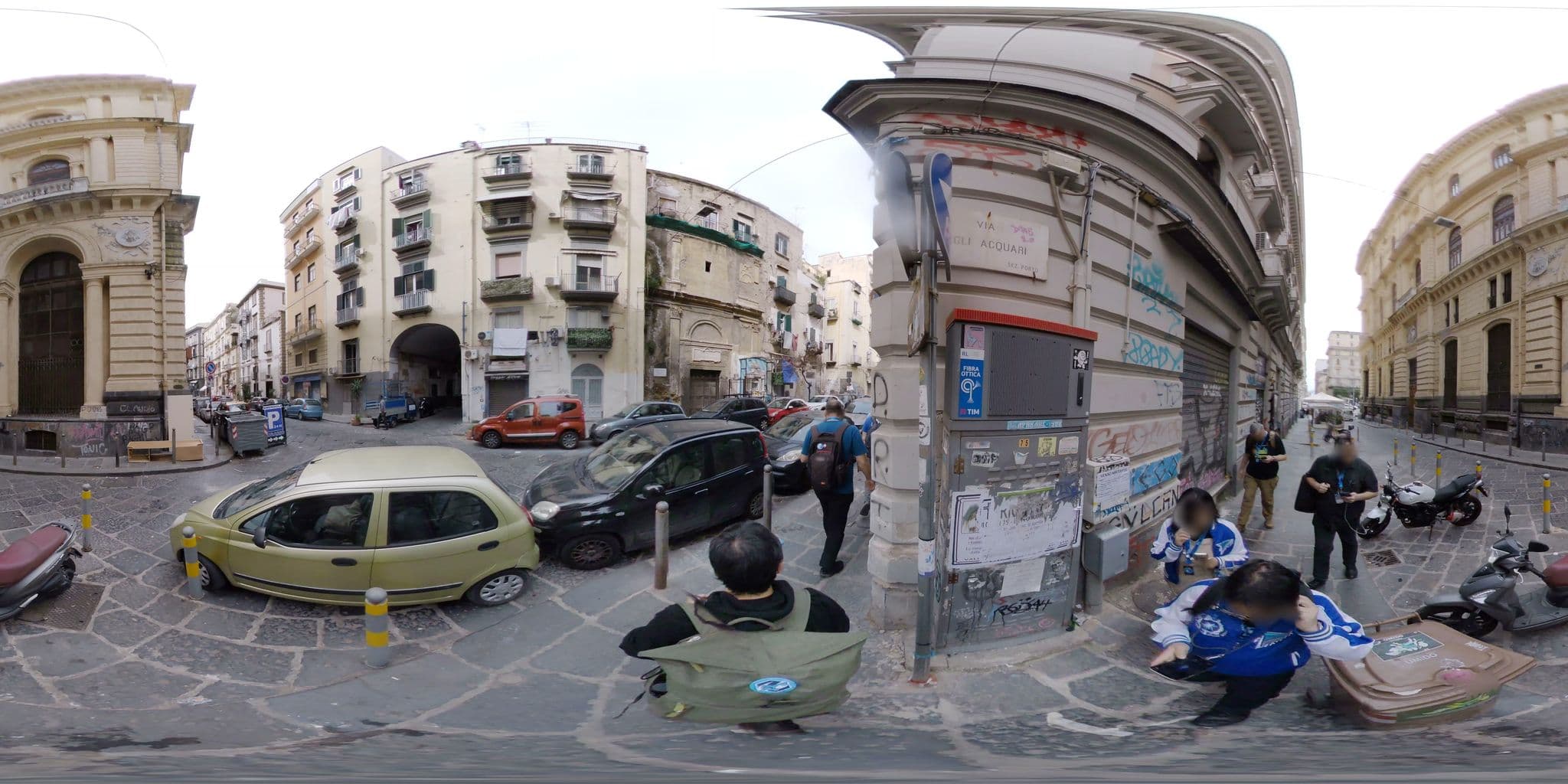 Street view near Albergo del Golfo - Napoli, Porto — © mapconcierge (CC BY-SA · Mapillary)