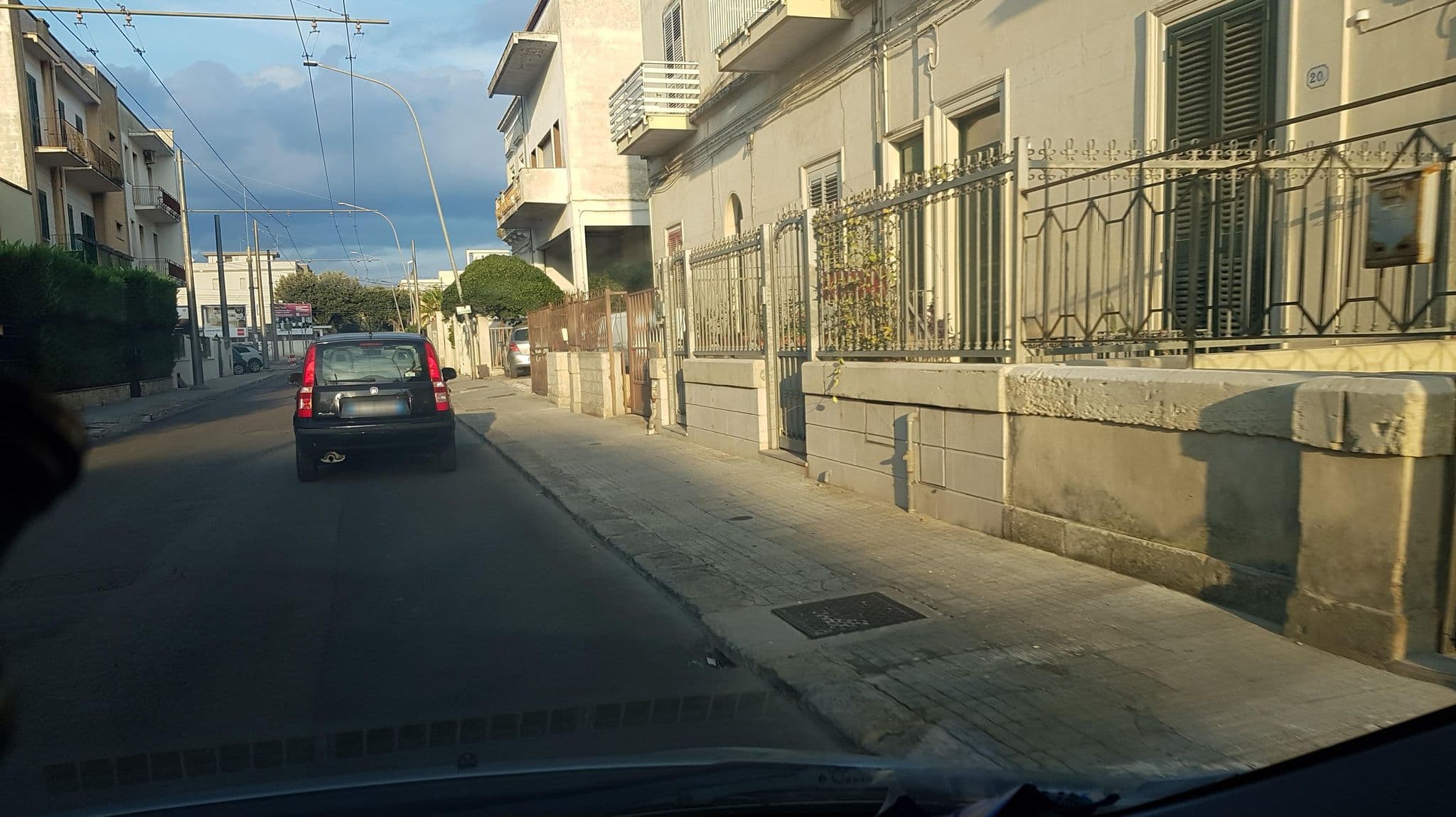 Street view near Passione del Sud B&B, Lecce