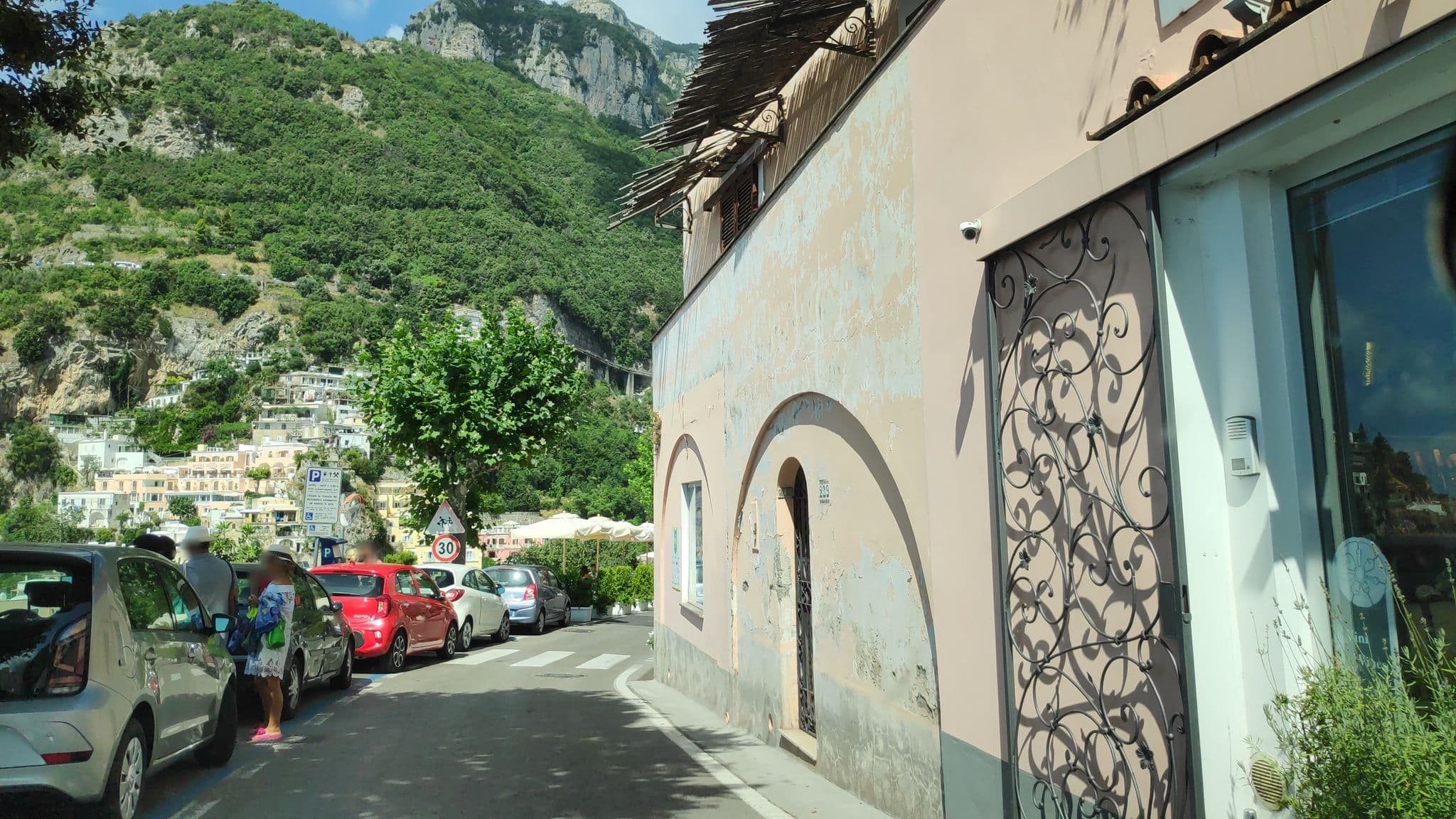 Street view near Il Gabbiano Positano, Positano — © marcuscalabresus (CC BY-SA · Mapillary)