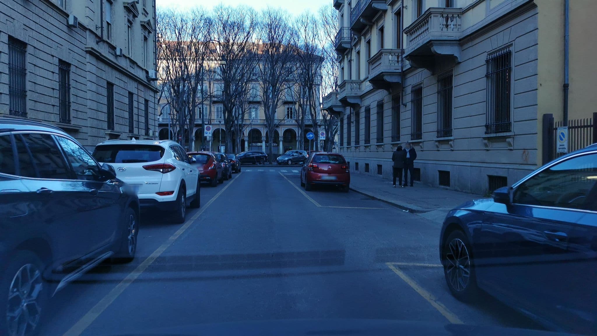 Street view near Hotel Vinzaglio, Quadrilatero — © canfe (CC BY-SA · Mapillary)