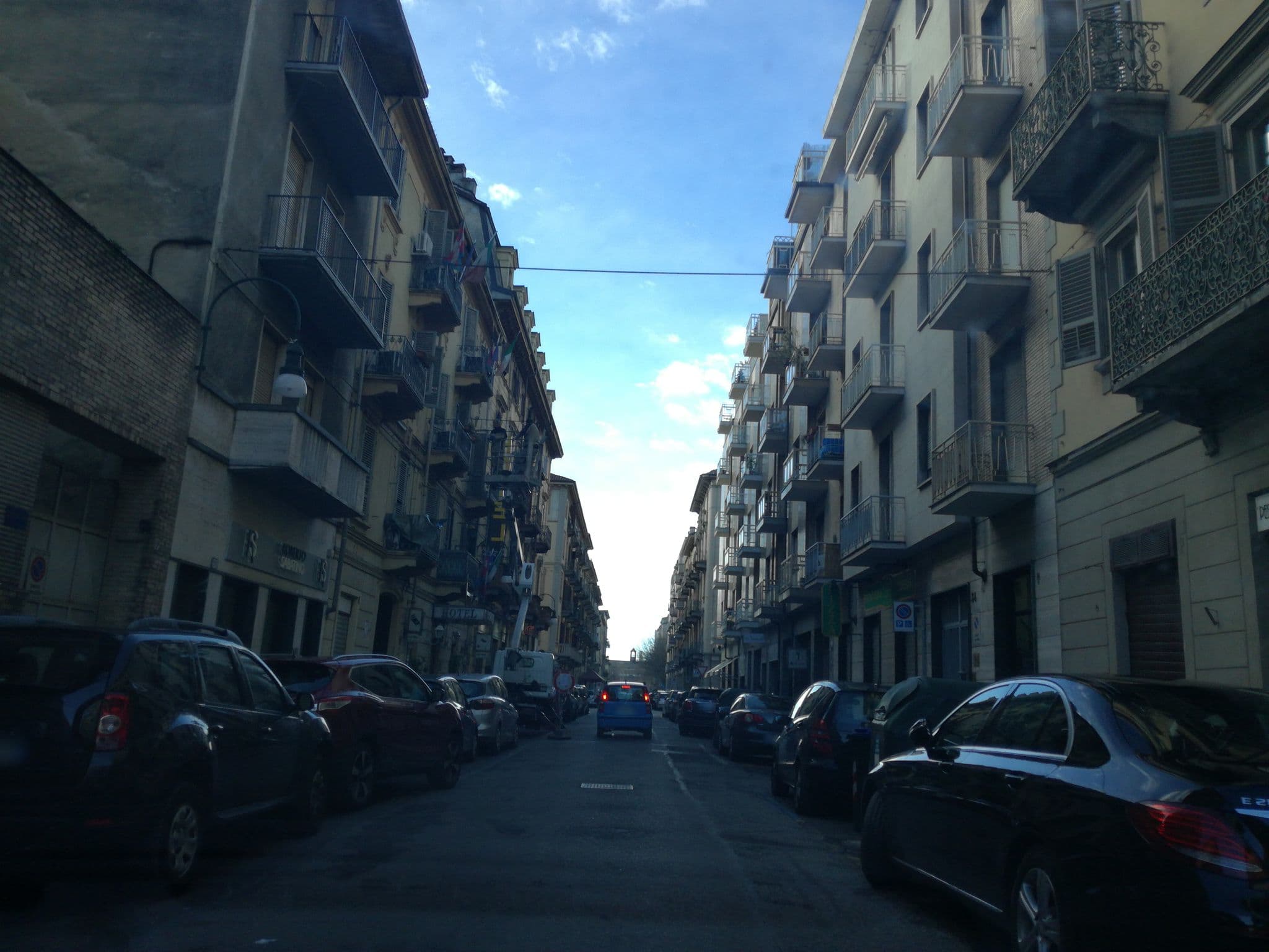 Street view near Hotel Orchidea - Spazio Meeting & Bar Porta Susa, Cit Turin — © dicarlodiego (CC BY-SA · Mapillary)