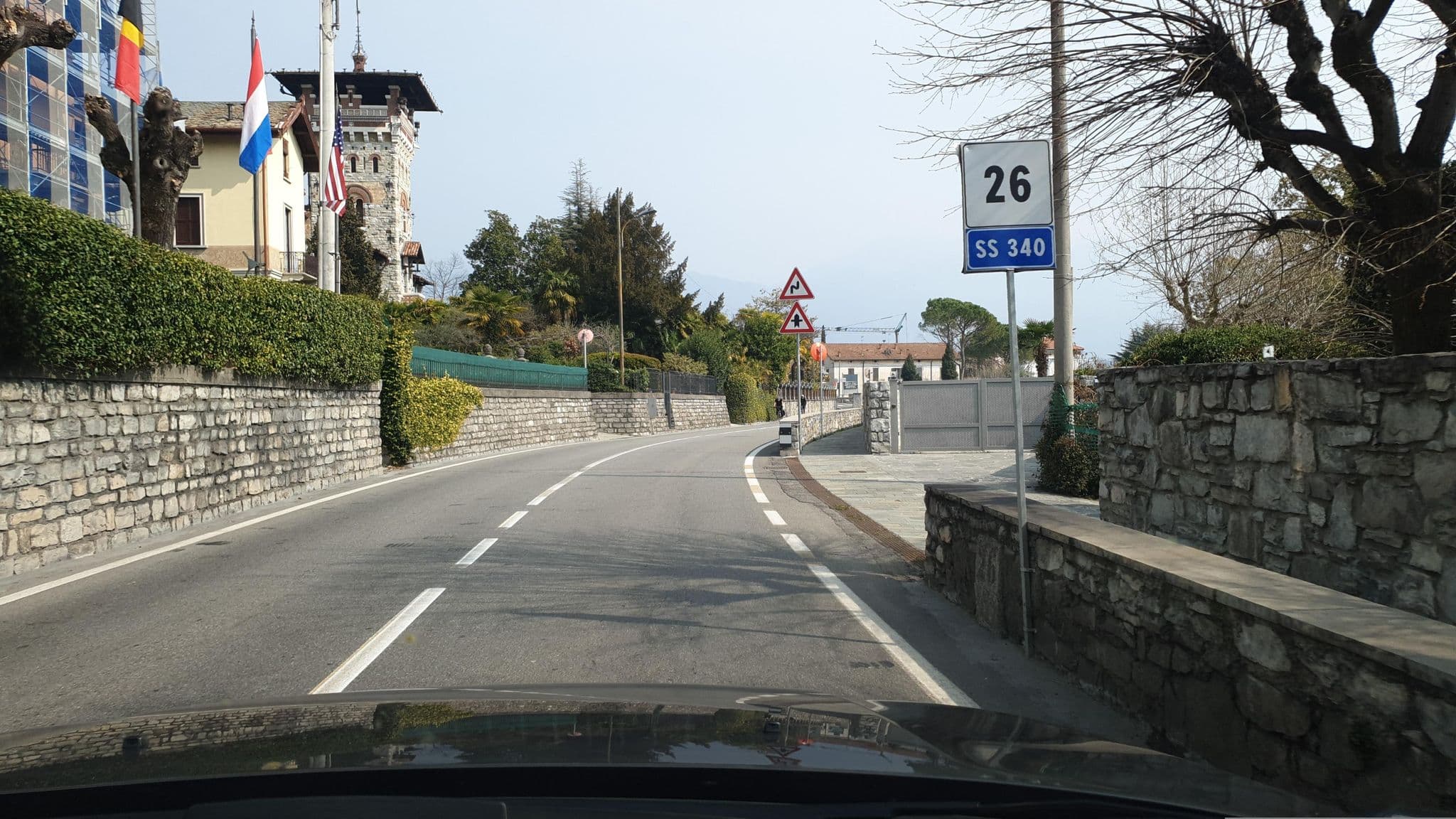 Street view near Hotel Lario, Tremezzo — © yannakis (CC BY-SA · Mapillary)