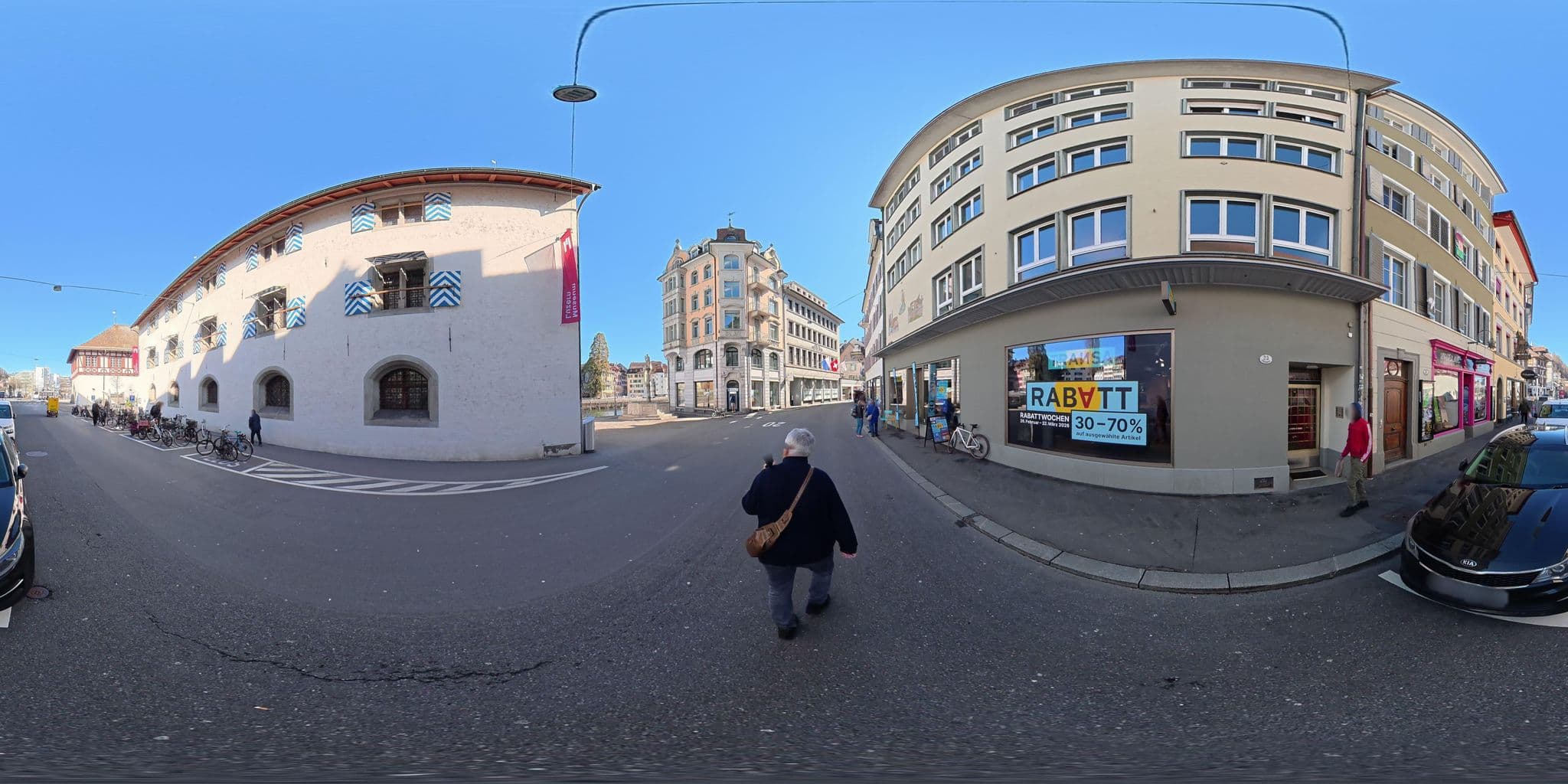 Street view near Baslertor, Luzern — © osmplus_org (CC BY-SA · Mapillary)
