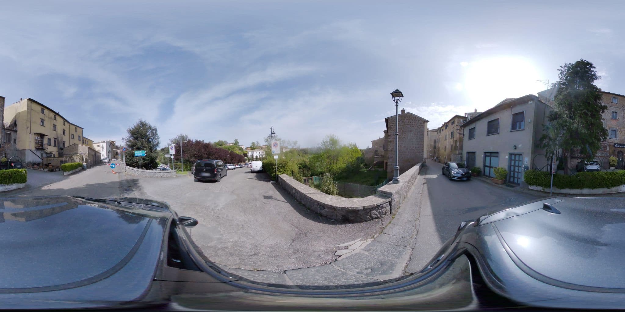 Street view near Hotel Ristorante Romantica Pucci, Bagnoregio — © mapconcierge (CC BY-SA · Mapillary)