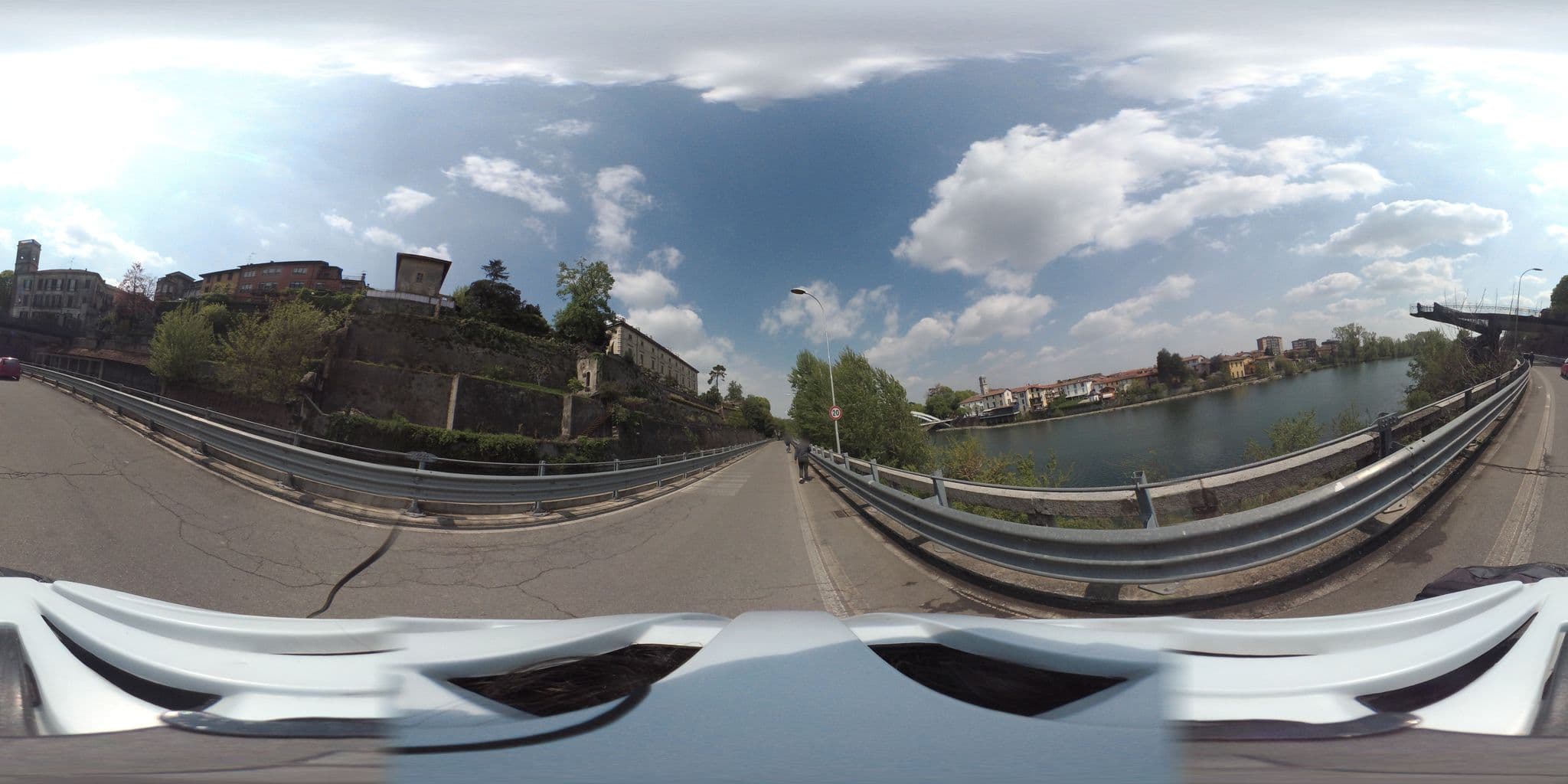 Street view near B&B La finestra sul fiume, Canonica d'Adda — © giubar (CC BY-SA · Mapillary)