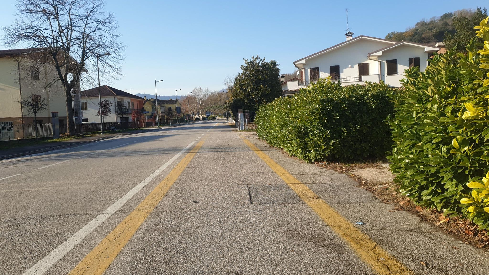 Street view near Hotel Ostello Battaglia, Battaglia Terme — © voschix (CC BY-SA · Mapillary)