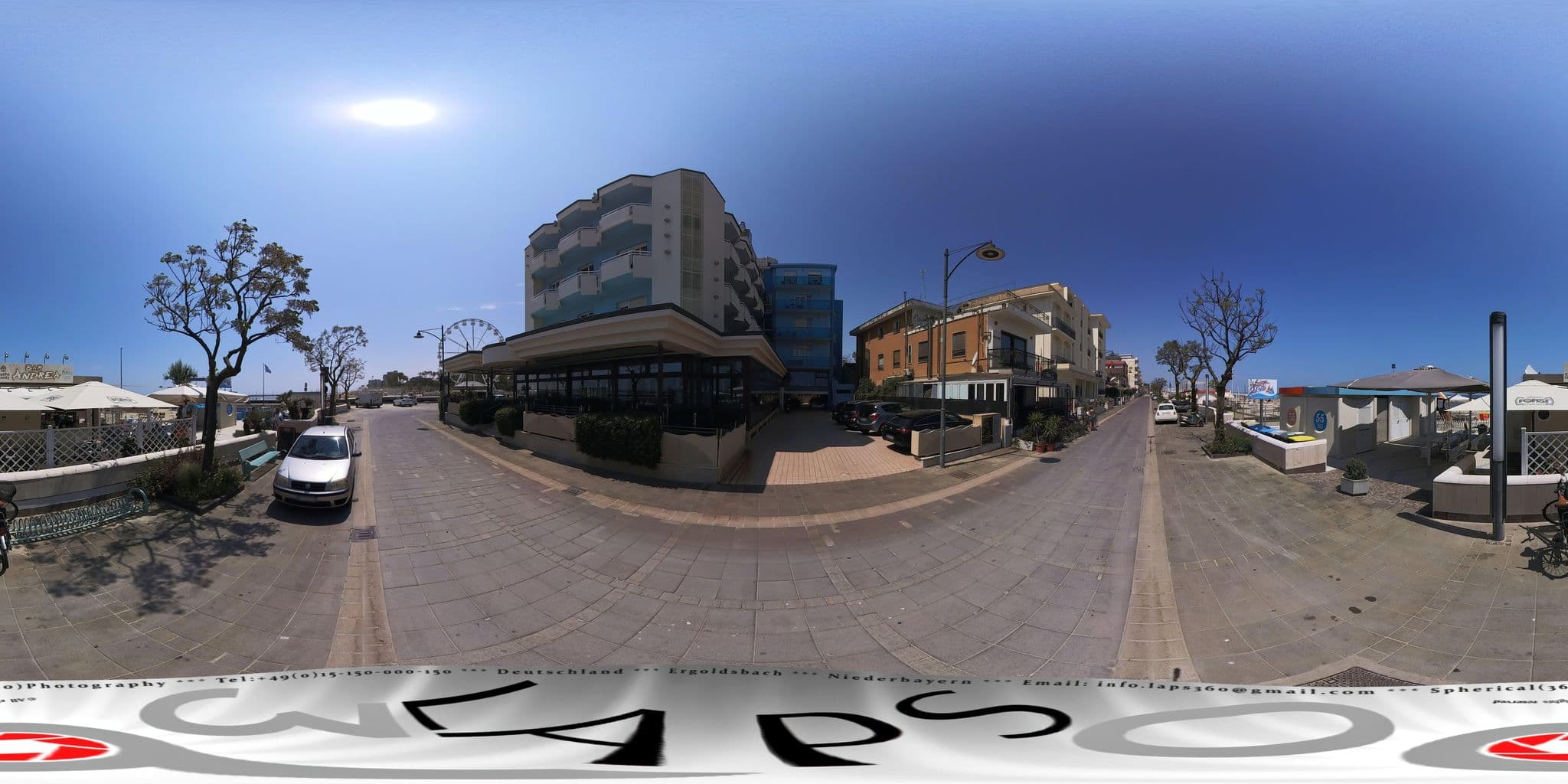 Street view near Hotel Levante - Bianchi Hotels, Bellaria-Igea Marina