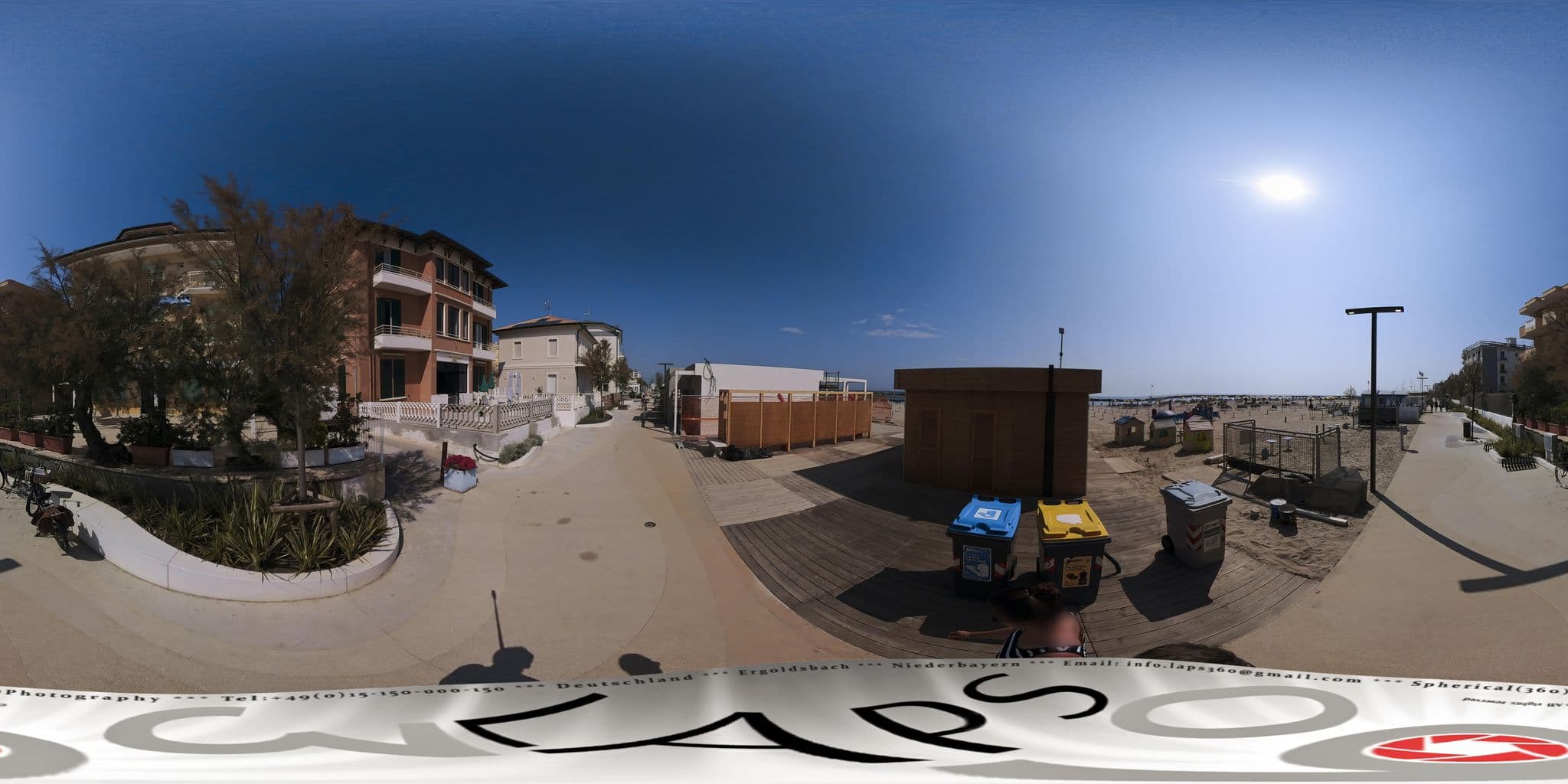 Street view near Hotel Gabbiano sul Mare, San Mauro a Mare — © LAPS360 (CC BY-SA · Mapillary)
