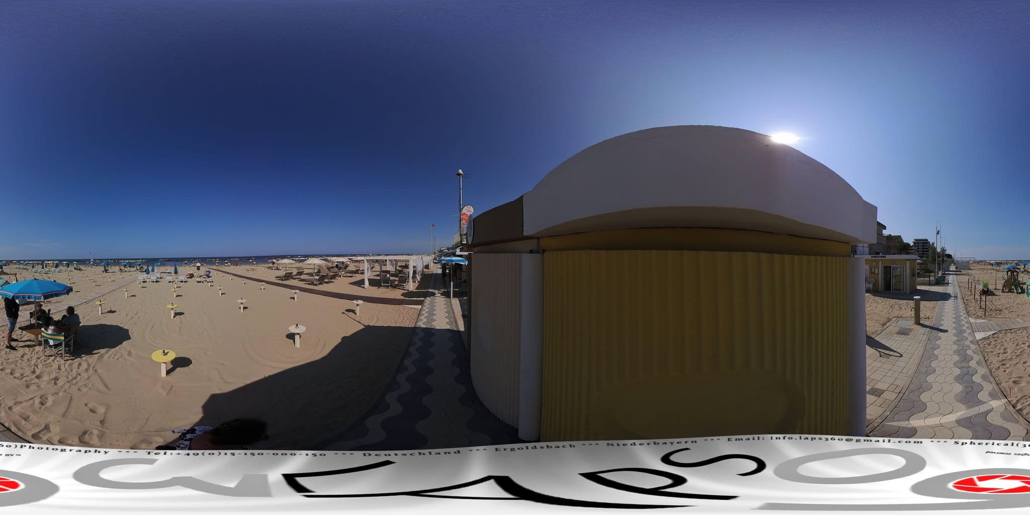 Street view near Hotel Lido, Bellaria-Igea Marina
