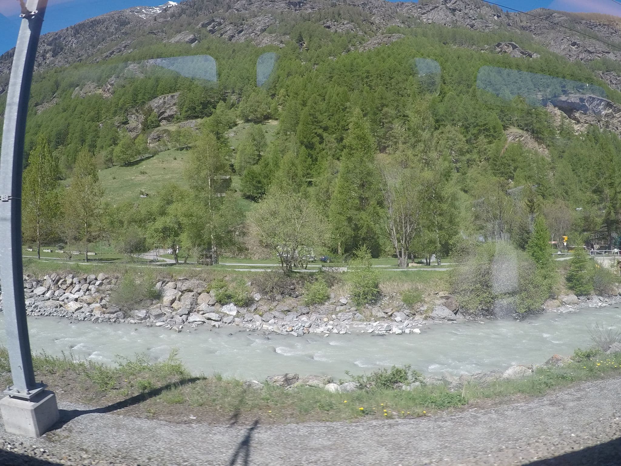 Street view near Mounting, Zermatt