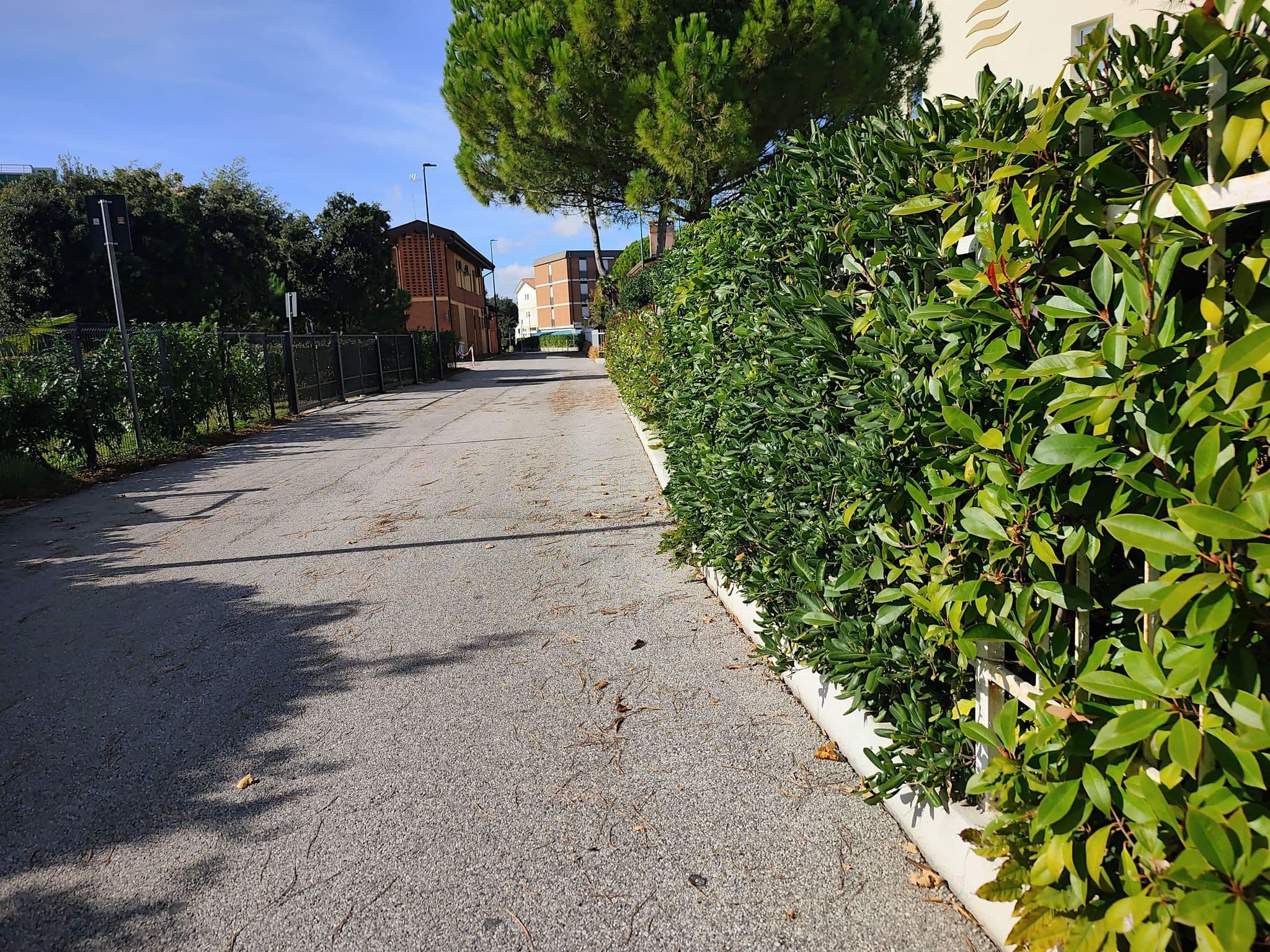 Street view near Grand Hotel Esplanada, Bibione