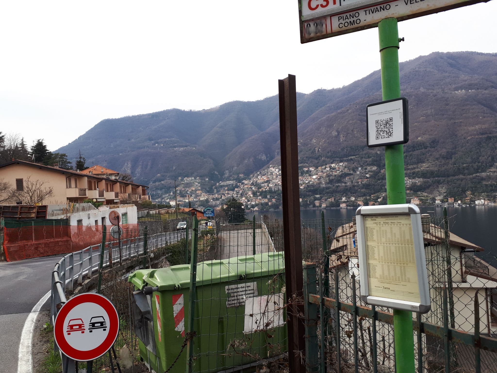 Street view near Hotel Ristorante Glavjc, Torno — © kaitu (CC BY-SA · Mapillary)