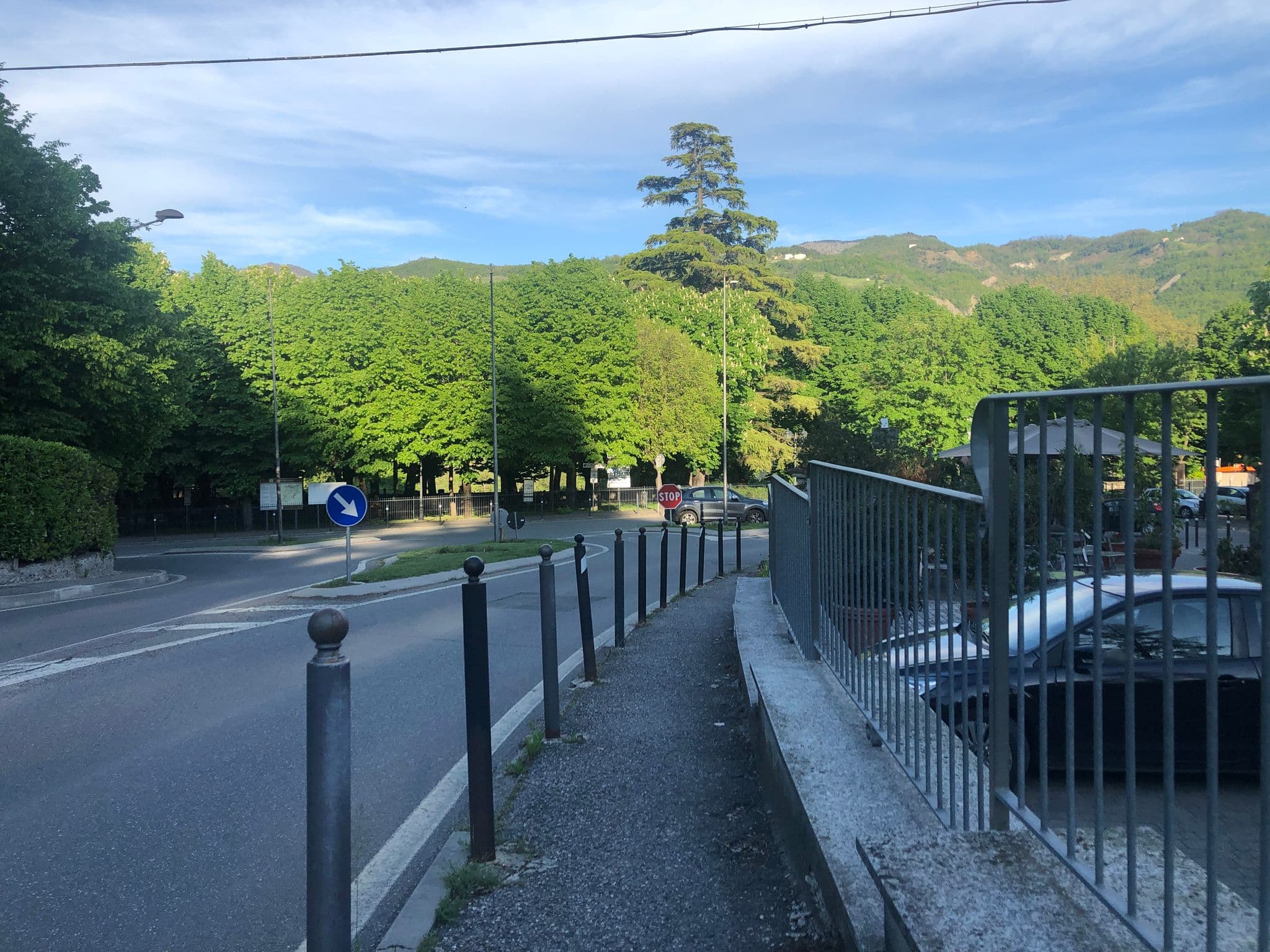 Street view near Albergo Ristorante Bar Giardino, Bobbio — © tars4815 (CC BY-SA · Mapillary)