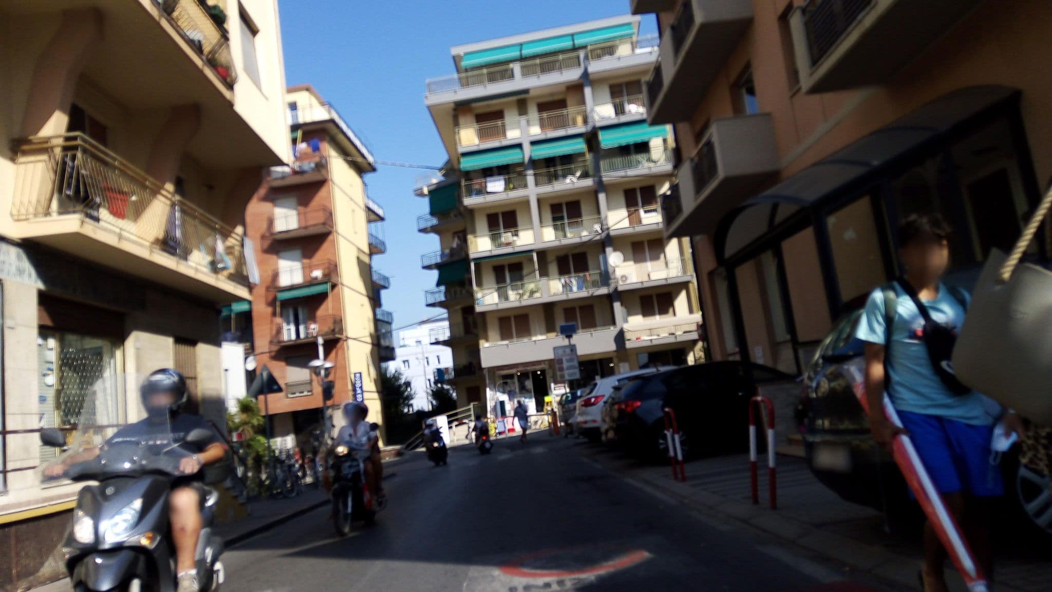 Street view near Hotel Corallo, Pietra Ligure — © mariofiab (CC BY-SA · Mapillary)