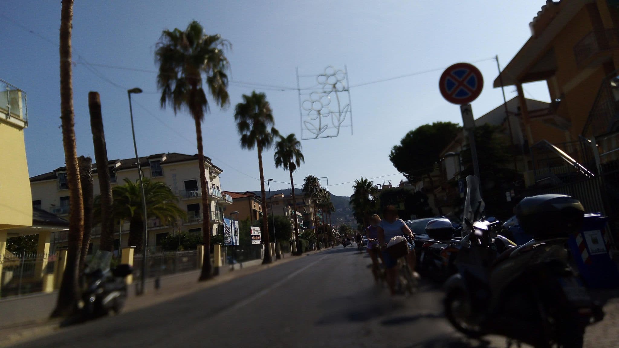 Street view near Albergo Miriam, Borgio — © mariofiab (CC BY-SA · Mapillary)