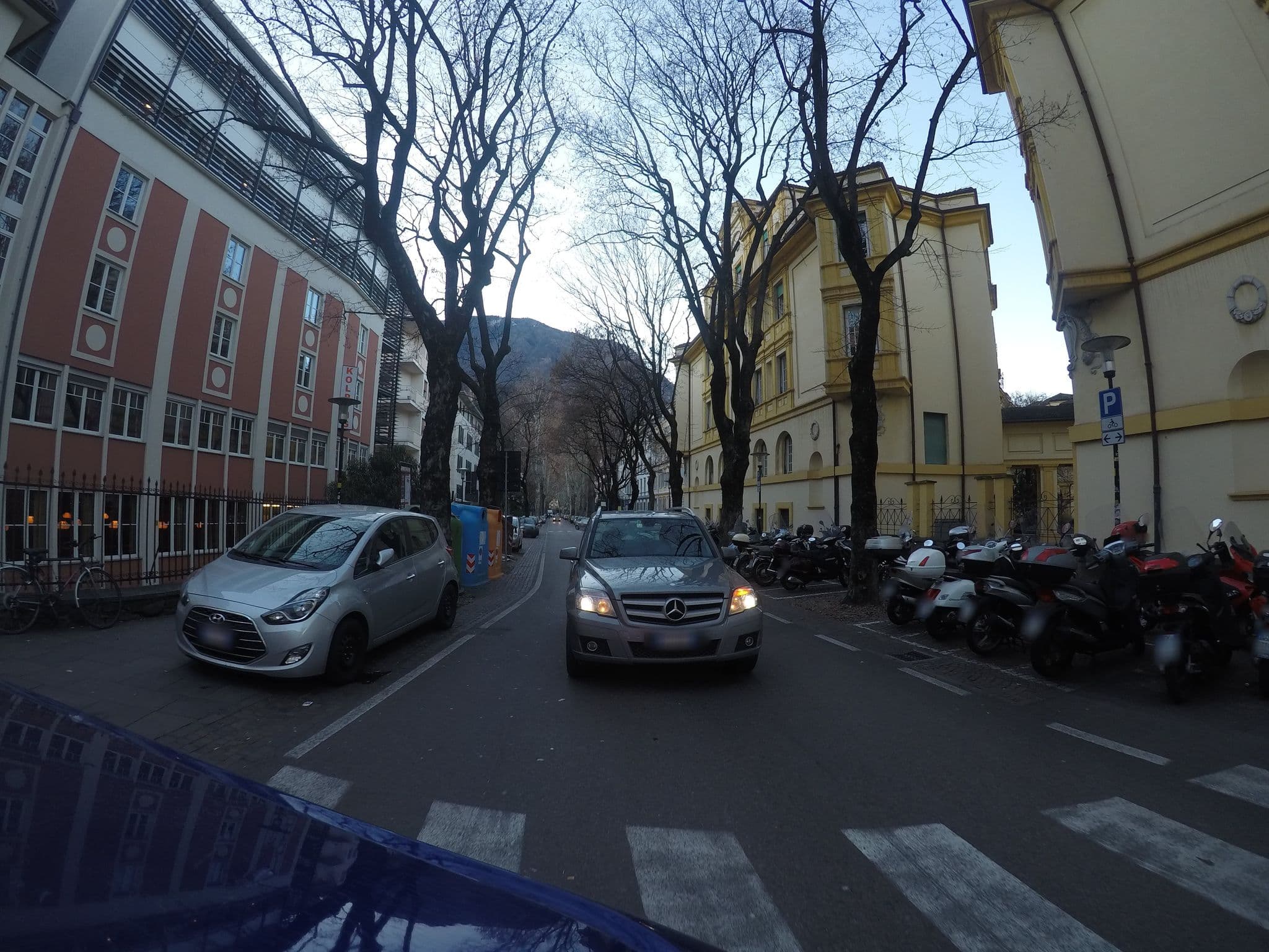 Street view near Casa Kolping, Bolzano — © chrisbeddow (CC BY-SA · Mapillary)